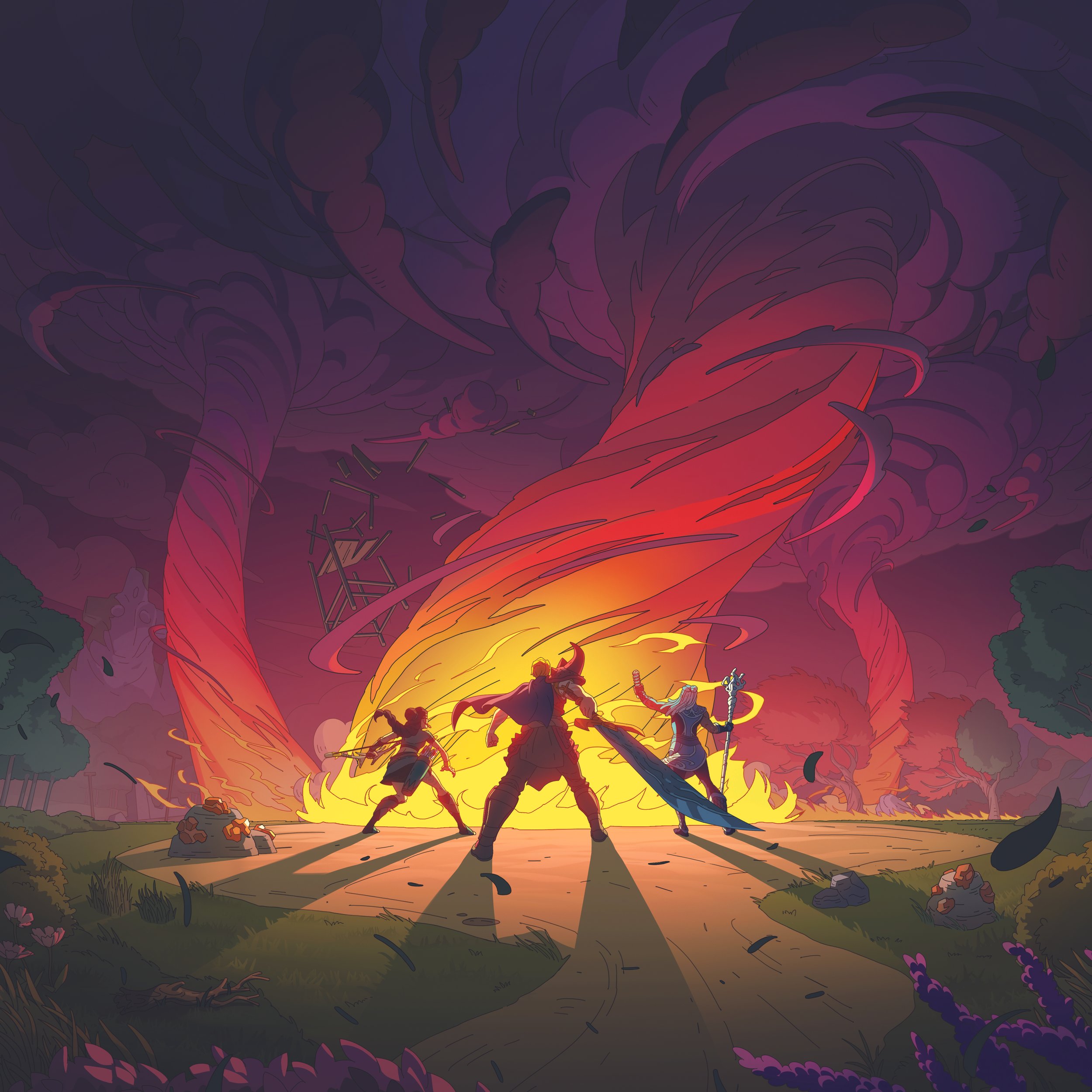 Concept art from the Stormforge game