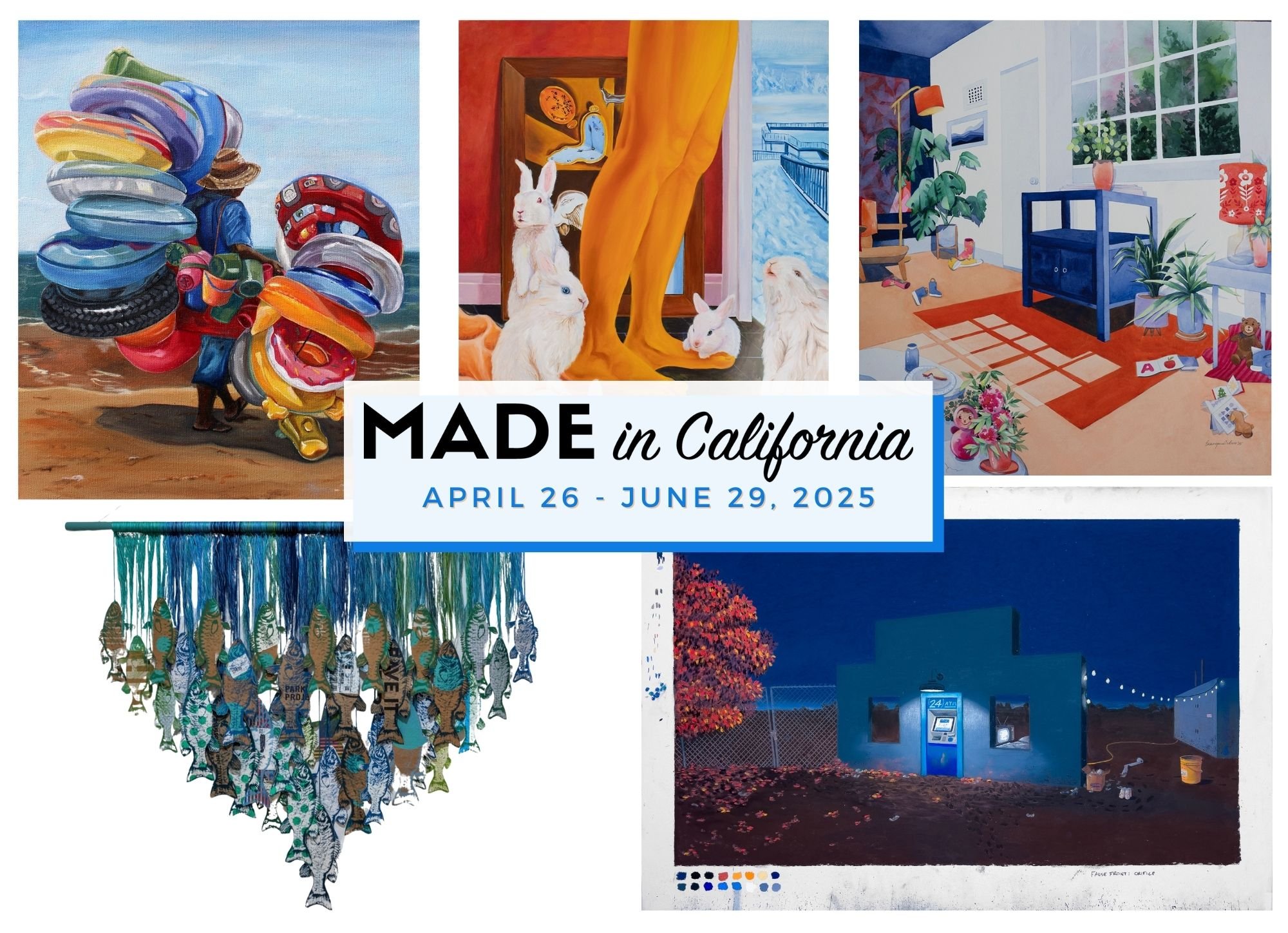 Delivered will be on exhibit at Made in California at the Brea Art Gallery- April 26 through June 29, 2025