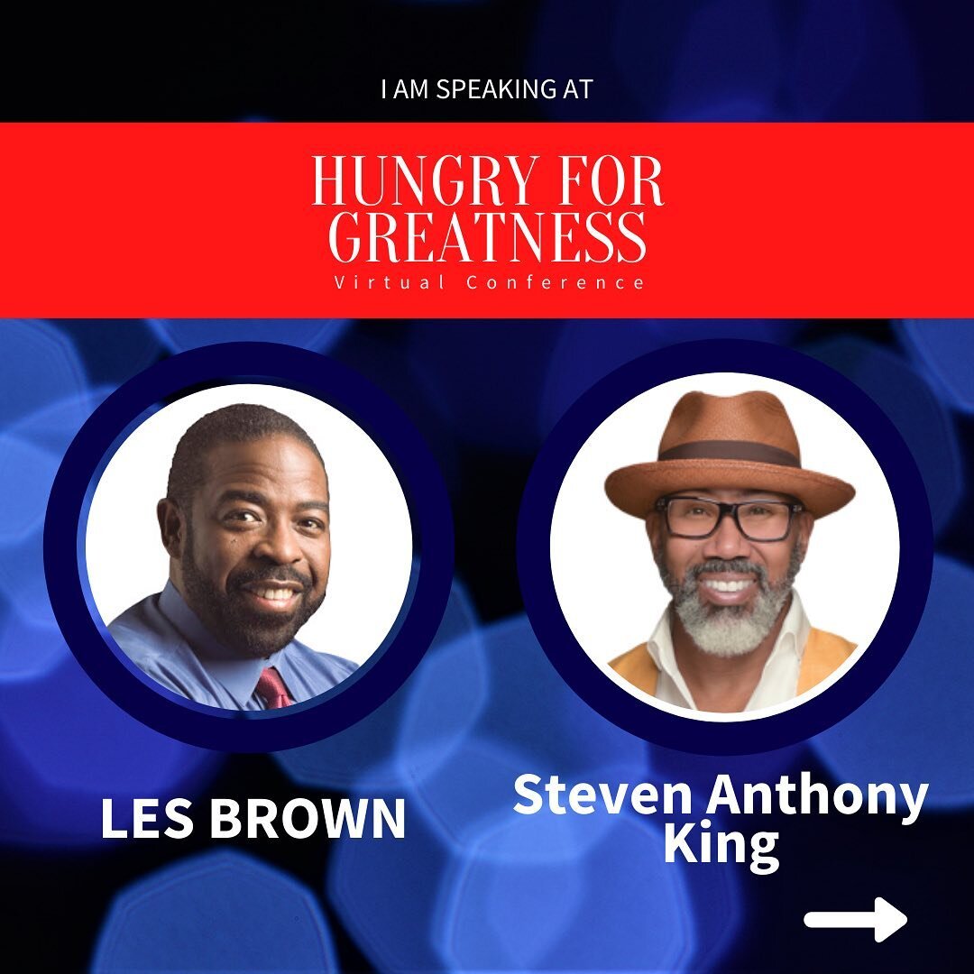 Are you coming? www.hungrylegacy.com - Limited FREE Tickets Get Yours Now!!

Live event with Mr. Les Brown! The world&rsquo;s foremost motivational speaker along with 15 other extraordinary, powerhouse speakers personally mentored by the Legend himse