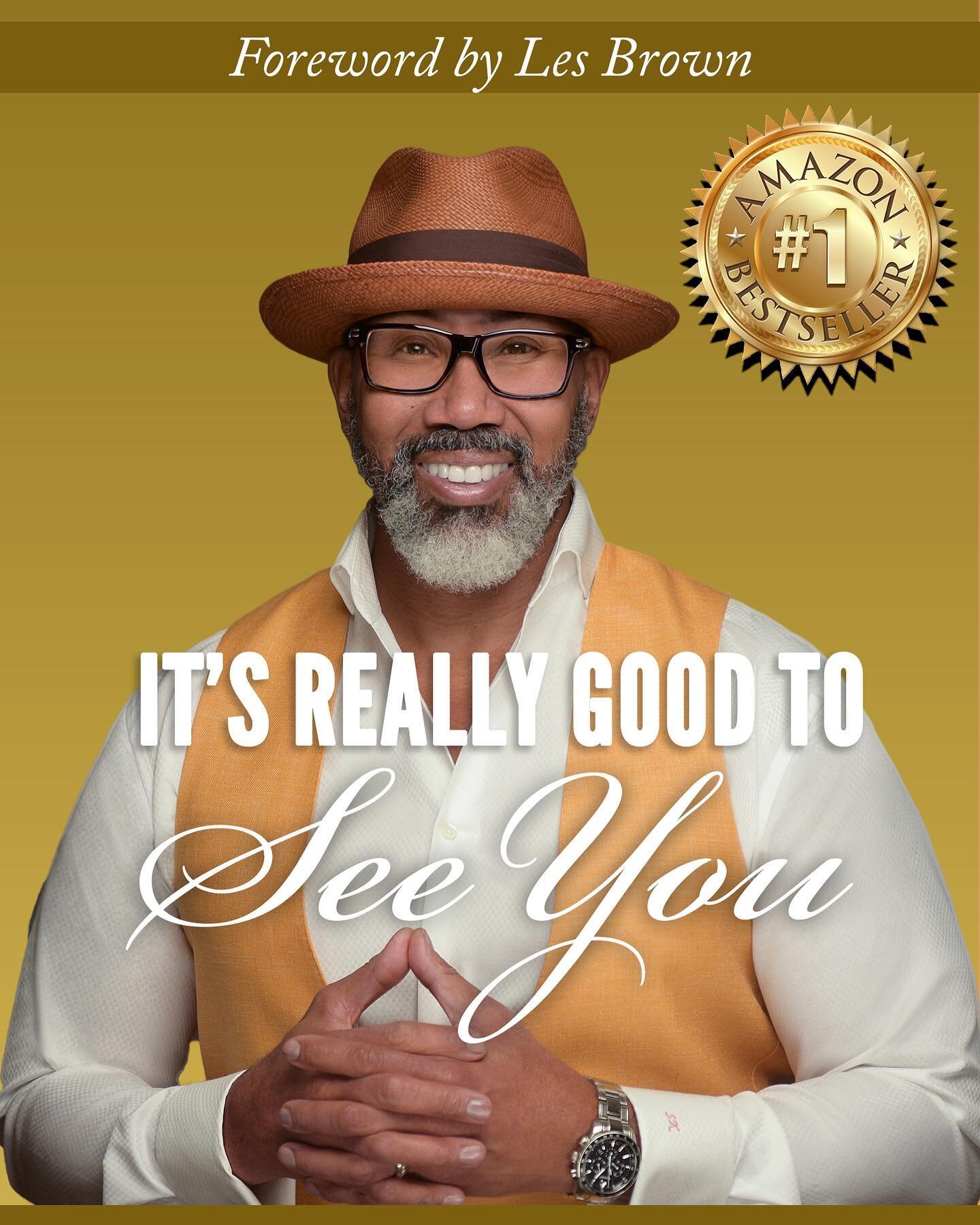 &ldquo;It&rsquo;s Really Good to See You&rdquo; Amazon #1 Best Seller!!!
Get your signed copy at:
https://www.itsreallygoodtoseeyou.com/ 
@youngexekutive @lmjpratt @thelesbrown 
.
.
#itsreallygoodtoseeyou #motivationalquotes #motivational #motivation