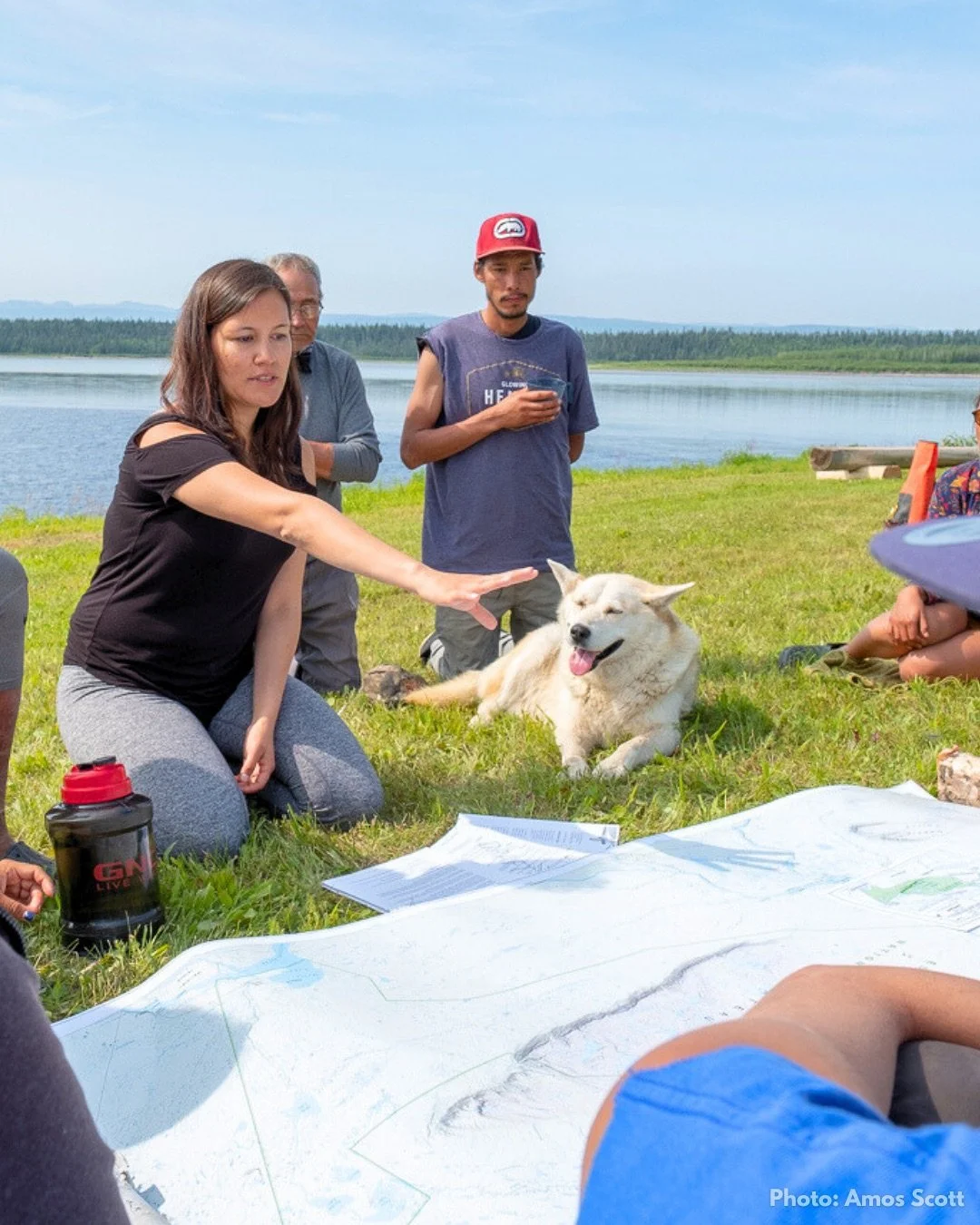 Join us as we wish our Deputy Director, Dahti Tsetso, all the best in beginning a new chapter as the CEO of the Our Land for the Future Trust in the NWT! 
If you’ve followed us here, you’ve seen Dahti’s wisdom and warmth in vi