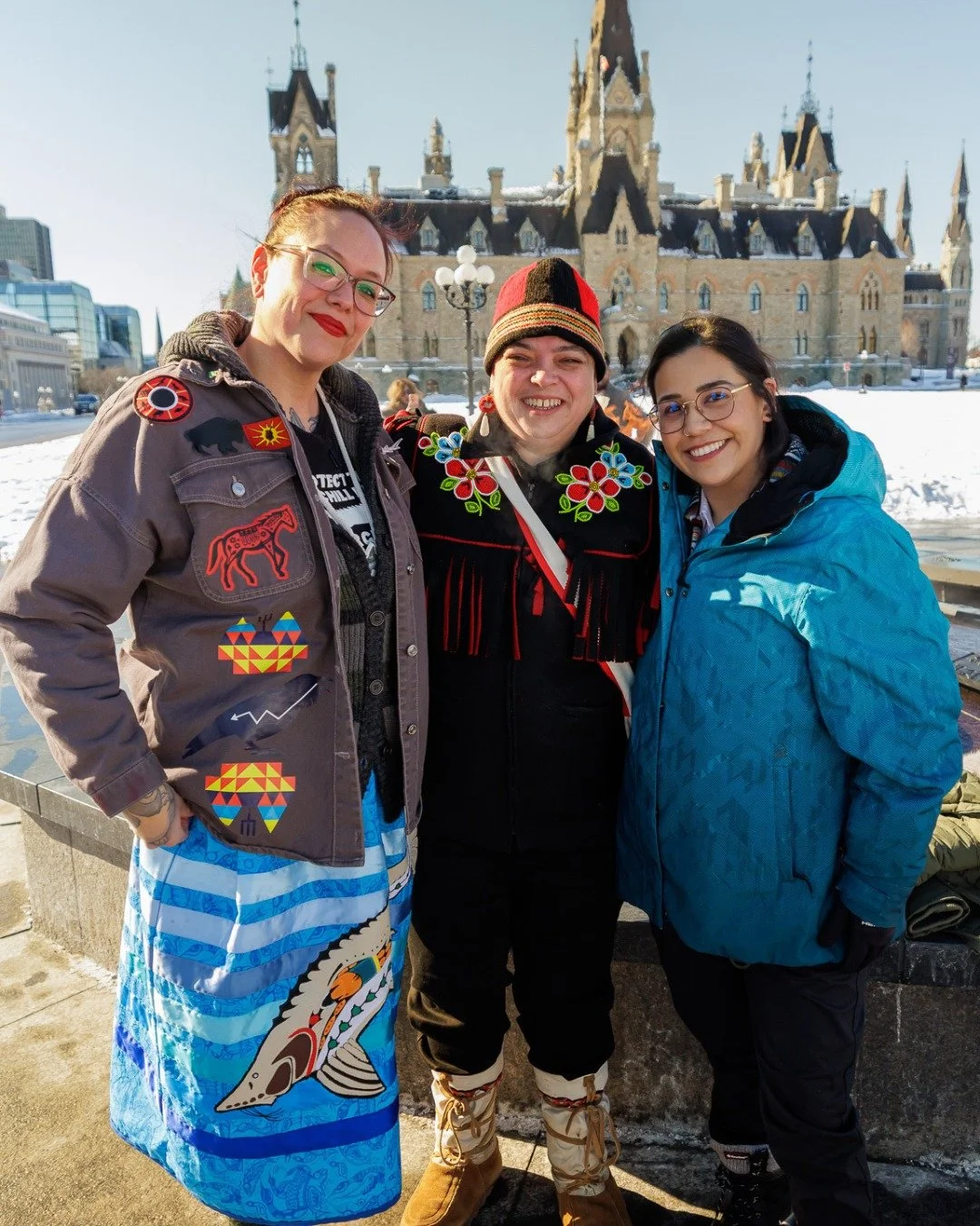 This week, Fellows Mary-Jo and Taylor are in Ottawa as part of the First Nations Women Transforming Conservation Fellowship experience! 👩🏽&zwj;🎓🌿💫

Joined by ILI&rsquo;s Executive Director Val&eacute;rie Courtois and @wcs.canada&rsquo;s Presiden