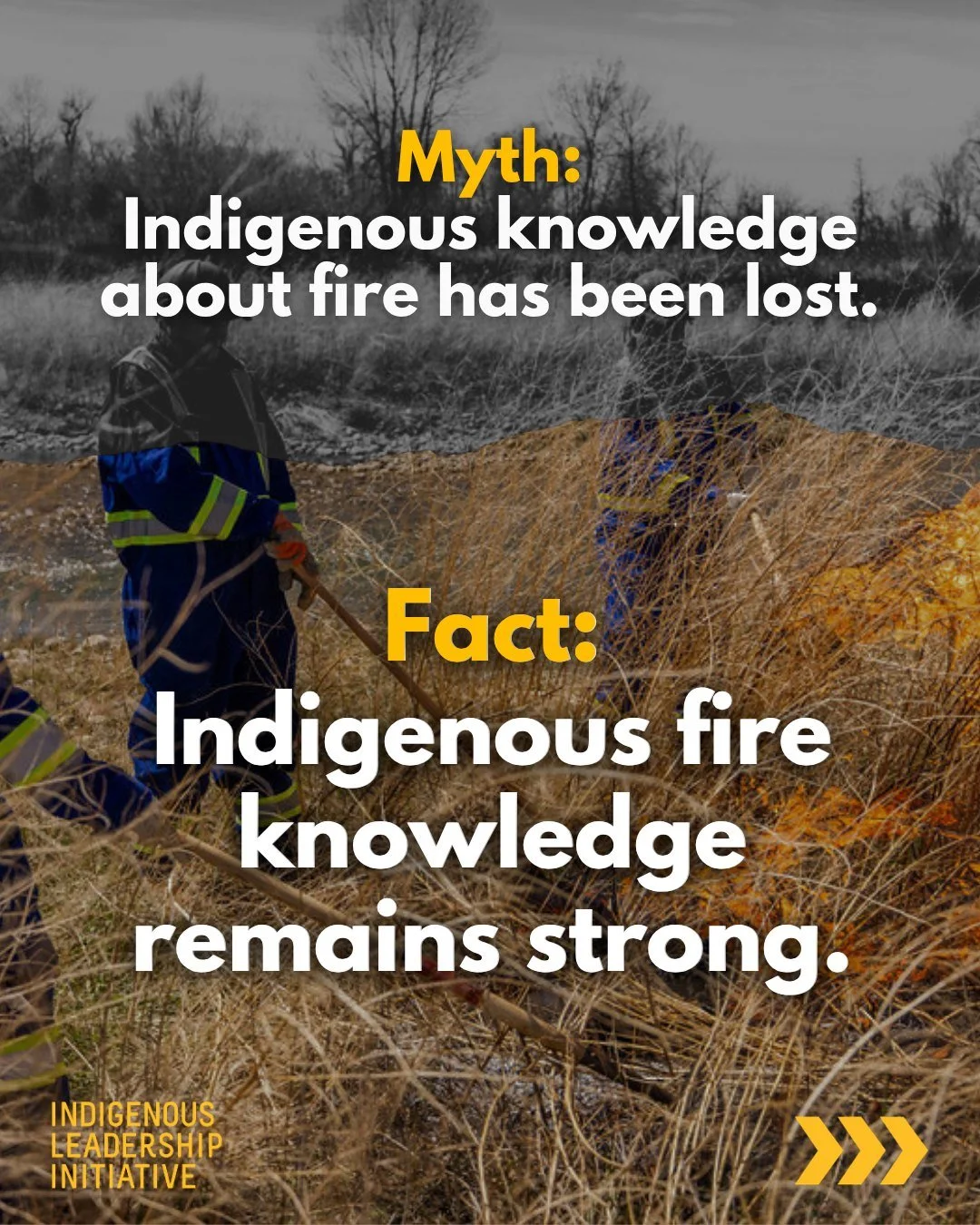Let&rsquo;s clear something up (and no, we&rsquo;re not talking about overgrown underbush). 🔥

👉 Indigenous fire knowledge was never &ldquo;lost.&rdquo; 👈

It was actively suppressed through policies that criminalized cultural burning and disconne