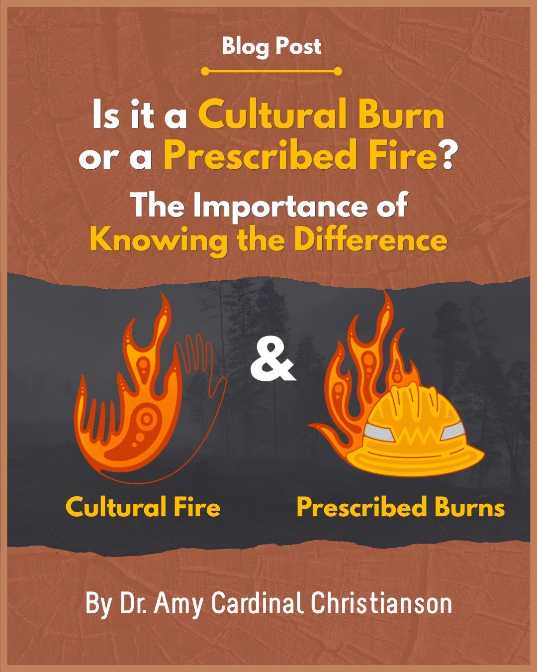 &ldquo;Cultural burns are about more than fire. They&rsquo;re about living with the land.&rdquo; 

As conversations around cultural burning grow, terms like &ldquo;cultural fire&rdquo; and &ldquo;prescribed burns&rdquo; are increasingly being used in