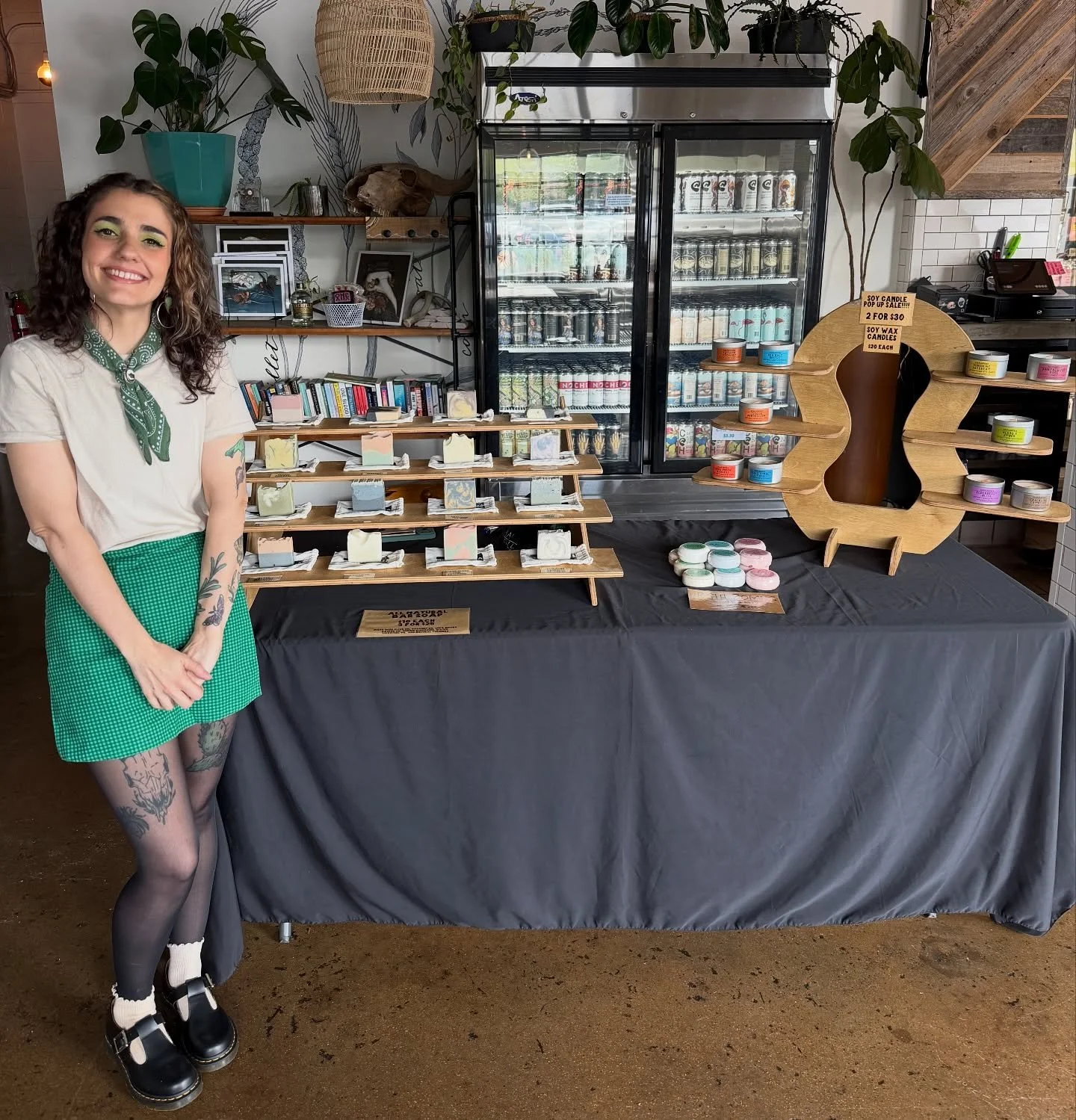 We&rsquo;re at @heirloomrusticales today for the September pop up shop! Stop by for some coffee, beers, barbecue, and shopping local!