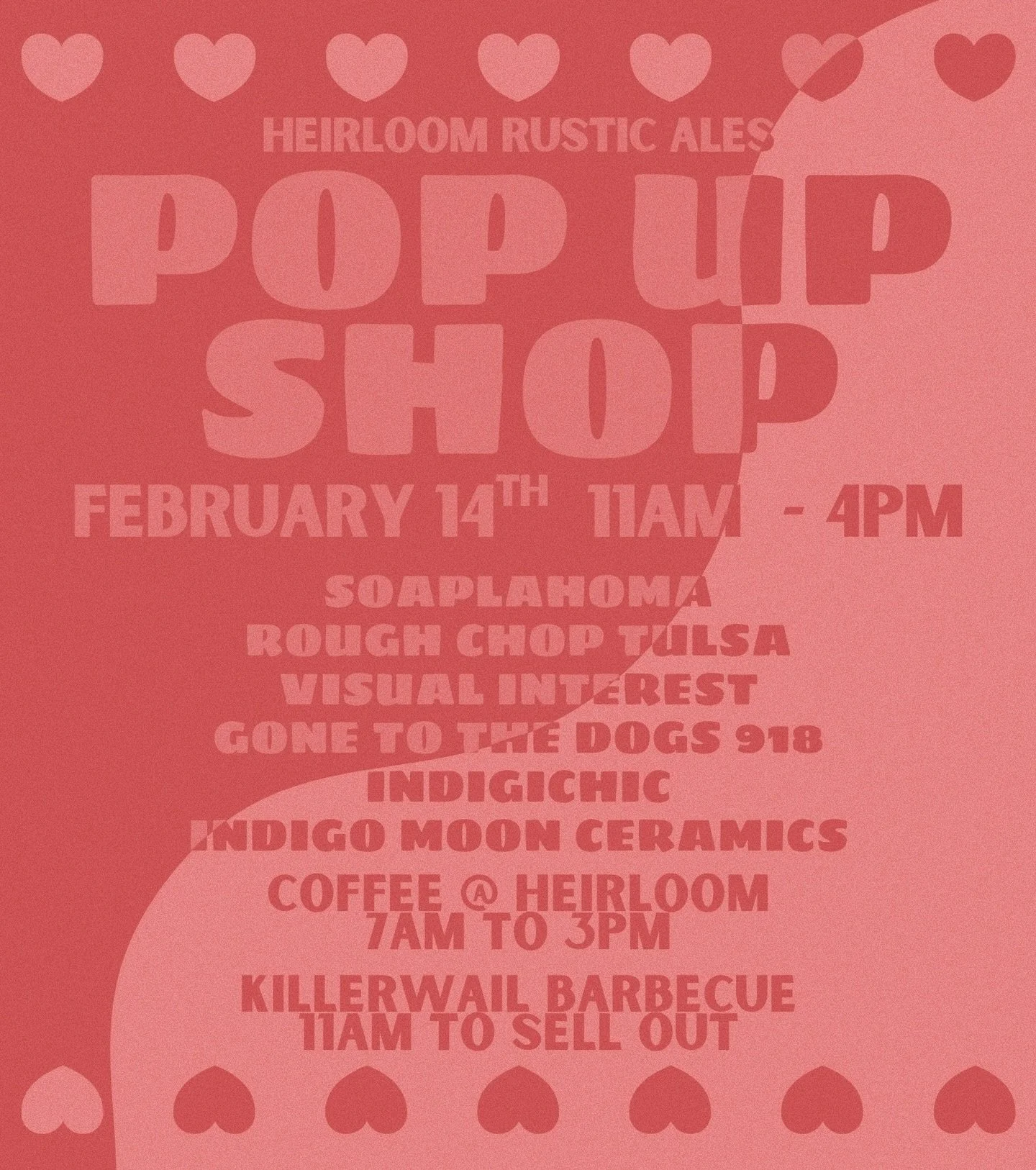 First pop up of 2026!!!! We kicking off the year with a lil Valentine&rsquo;s pop up this Saturday, Feb 14th! Bring your babe or bestie by @heirloomrusticales on Saturday to get each other or yourself something 💖