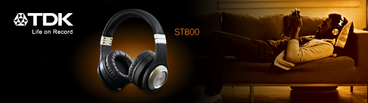 TDK - Sound Cancelling Headphones - Banner Ad