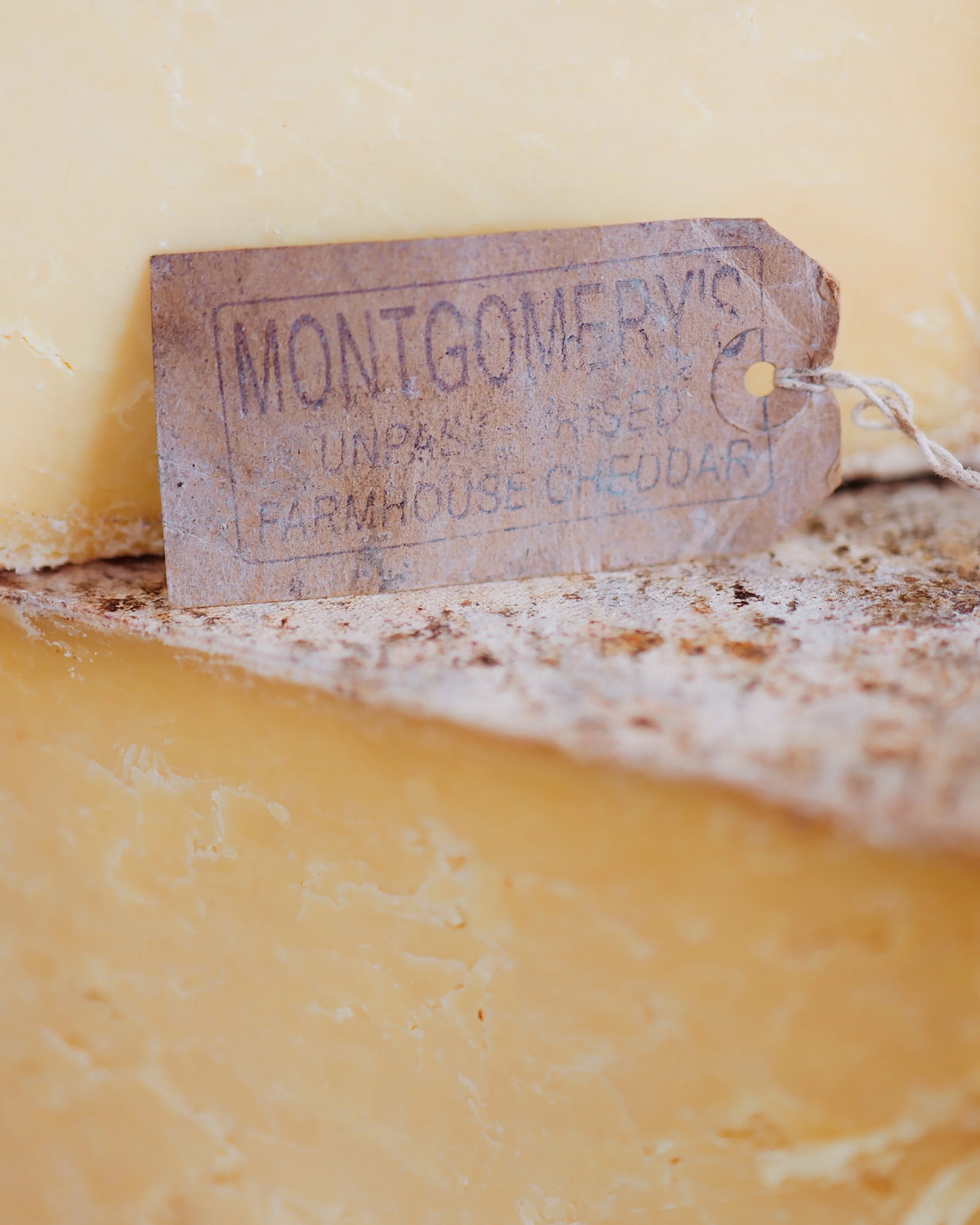 Montgomery Cheddar from Neal's Yard Dairy