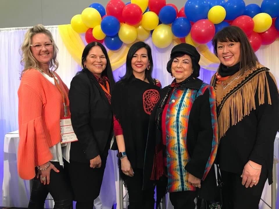Wonder Women Conference 2020 - Debra Hastings, Shelley Charles, Donna BigCanoe, Sandra BigCanoe, Suzanne Howes