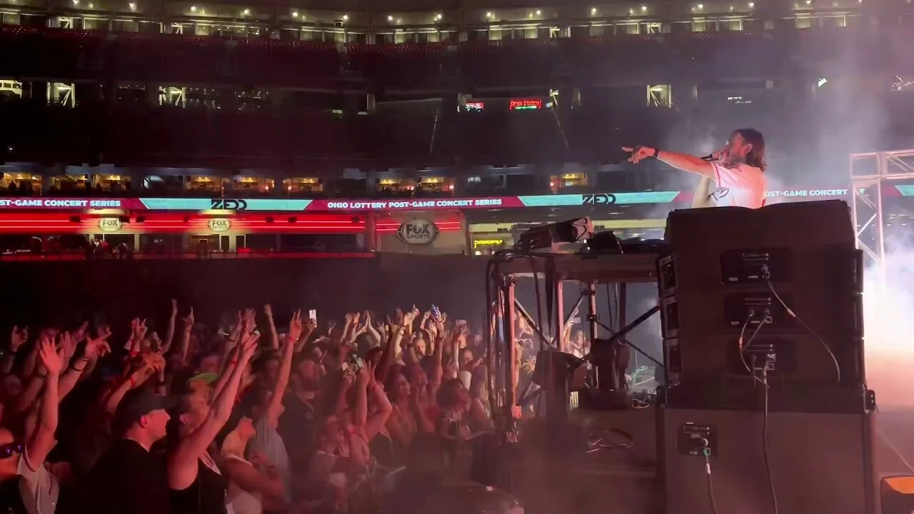 Zedd at Great American Ballpark - Cincinnati, OH