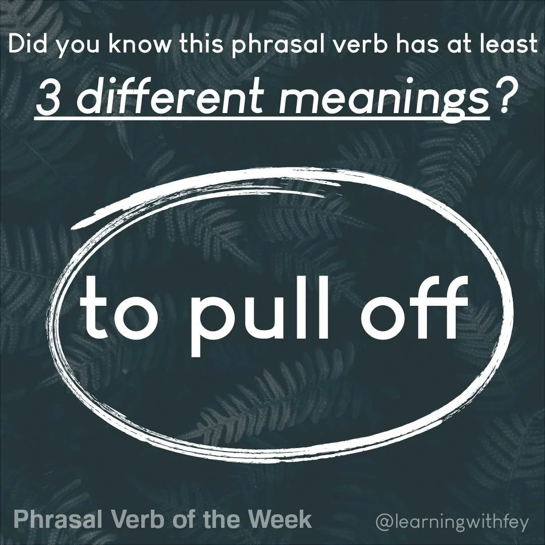 This weel's phrasal verb is a good example of how these expressions don't always make most logical sense. The particle &quot;off&quot; often indicates a meaning of removing or disconnecting, but the most common usage of this phrasal verb has a very d