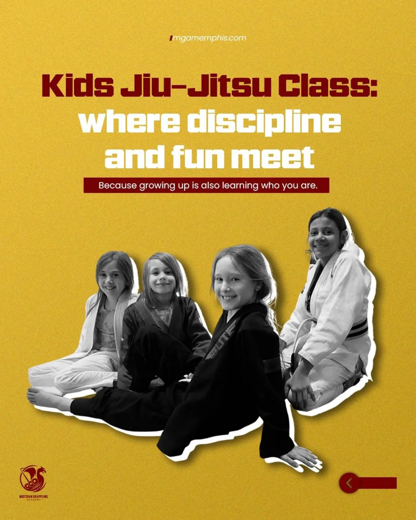 On the mat, kids learn more than Jiu-Jitsu,  they learn life. 💪✨

Discipline, respect, confidence, and fun come together to help them grow stronger, inside and out.

Here, every class builds champions on and off the mat.

🥋 Start their journey toda