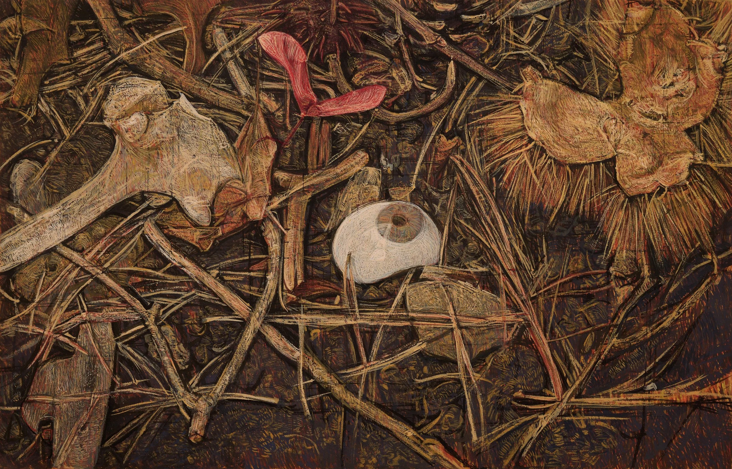 Glass Eye with Debris, 23 x 35.5cms.jpg