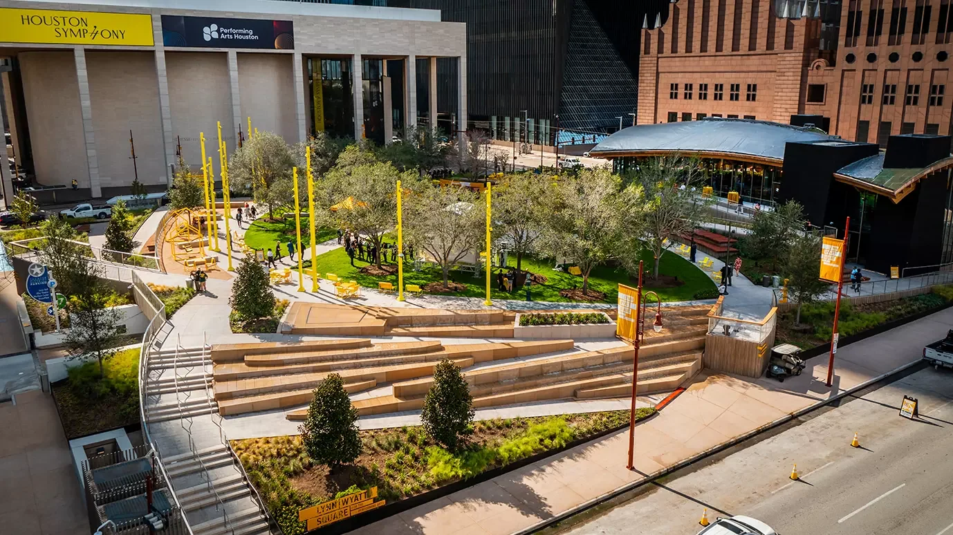 Hometown Holiday Market in Downtown Houston