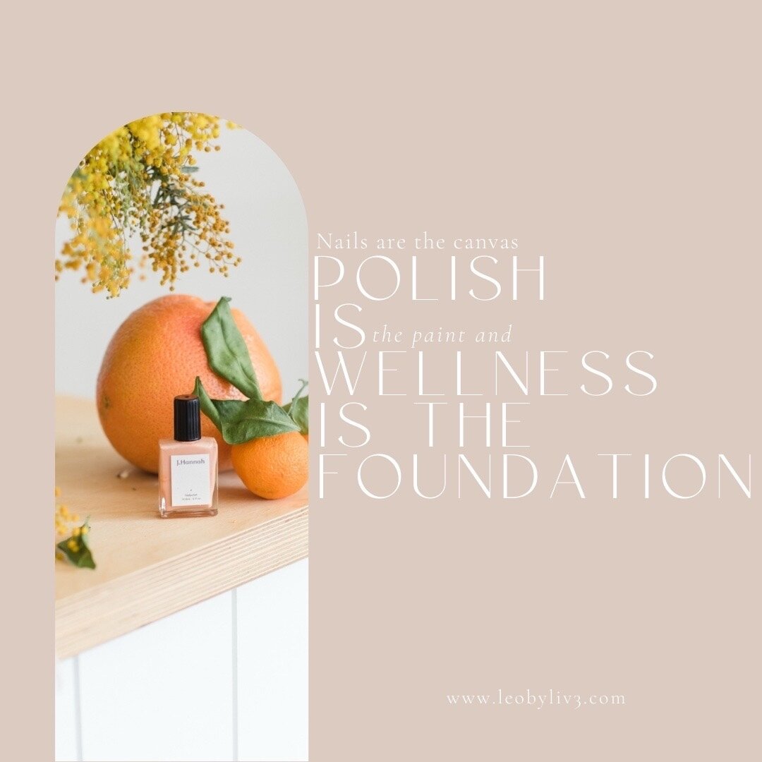 Nails are the canvas, polish is the paint, and wellness is the foundation.⁠