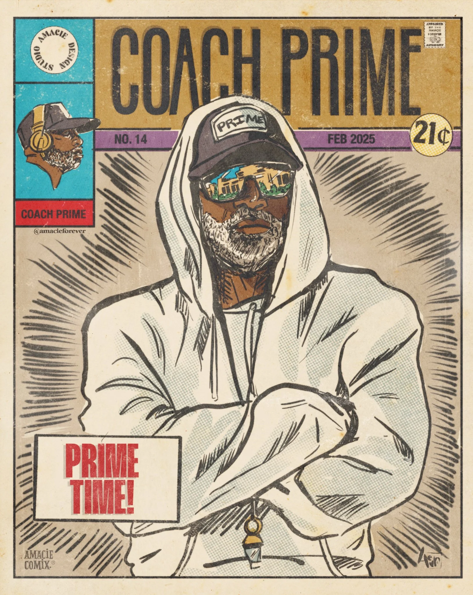 "Coach Prime" Artwork for Prime Video ©2025