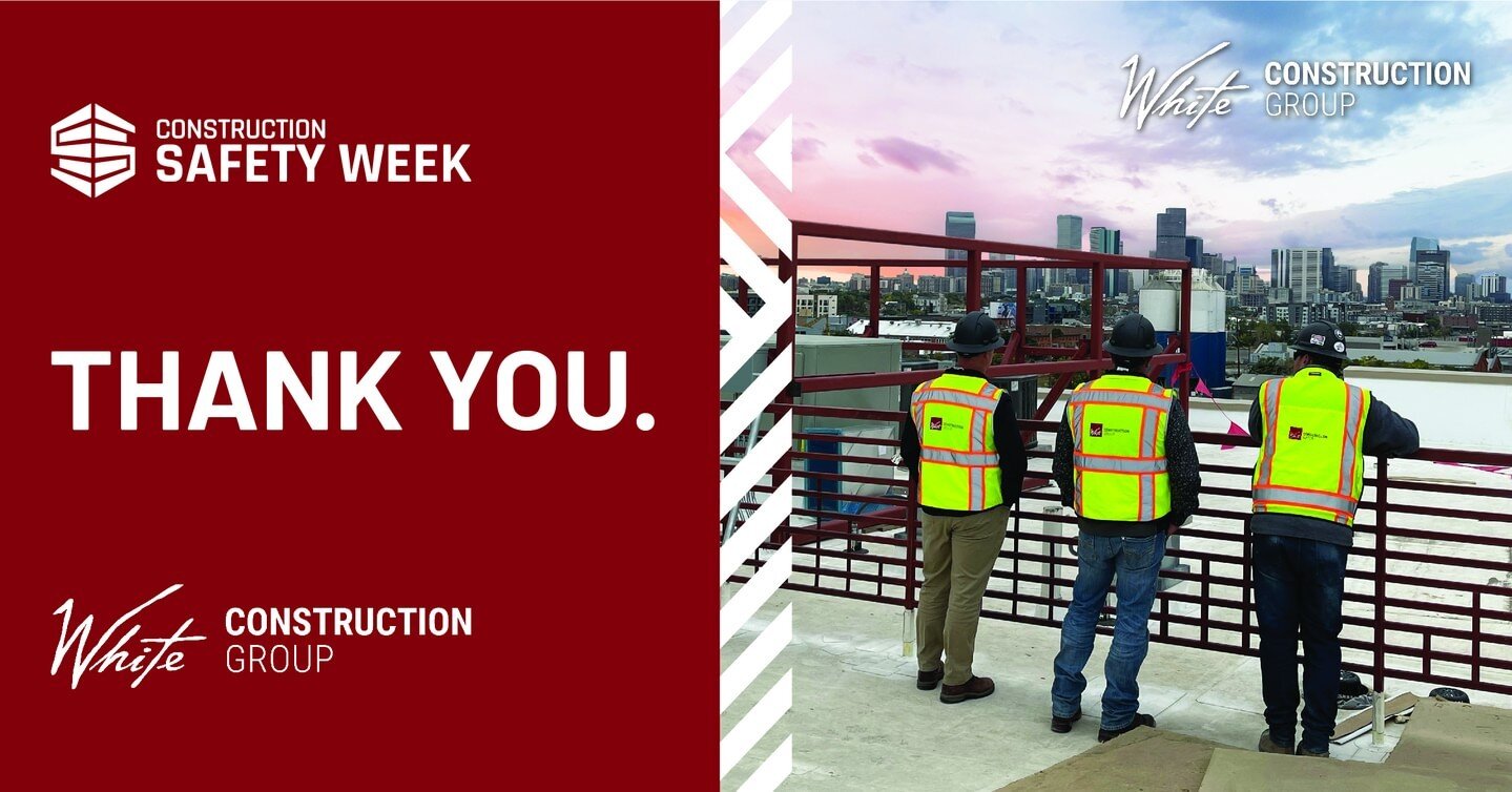 Thank you to everyone who followed along and participated in Construction Safety Week 2023 with us! 

This week was a powerful reminder of the importance of safety in the construction industry, and we're grateful for everyone who joined us in promoti
