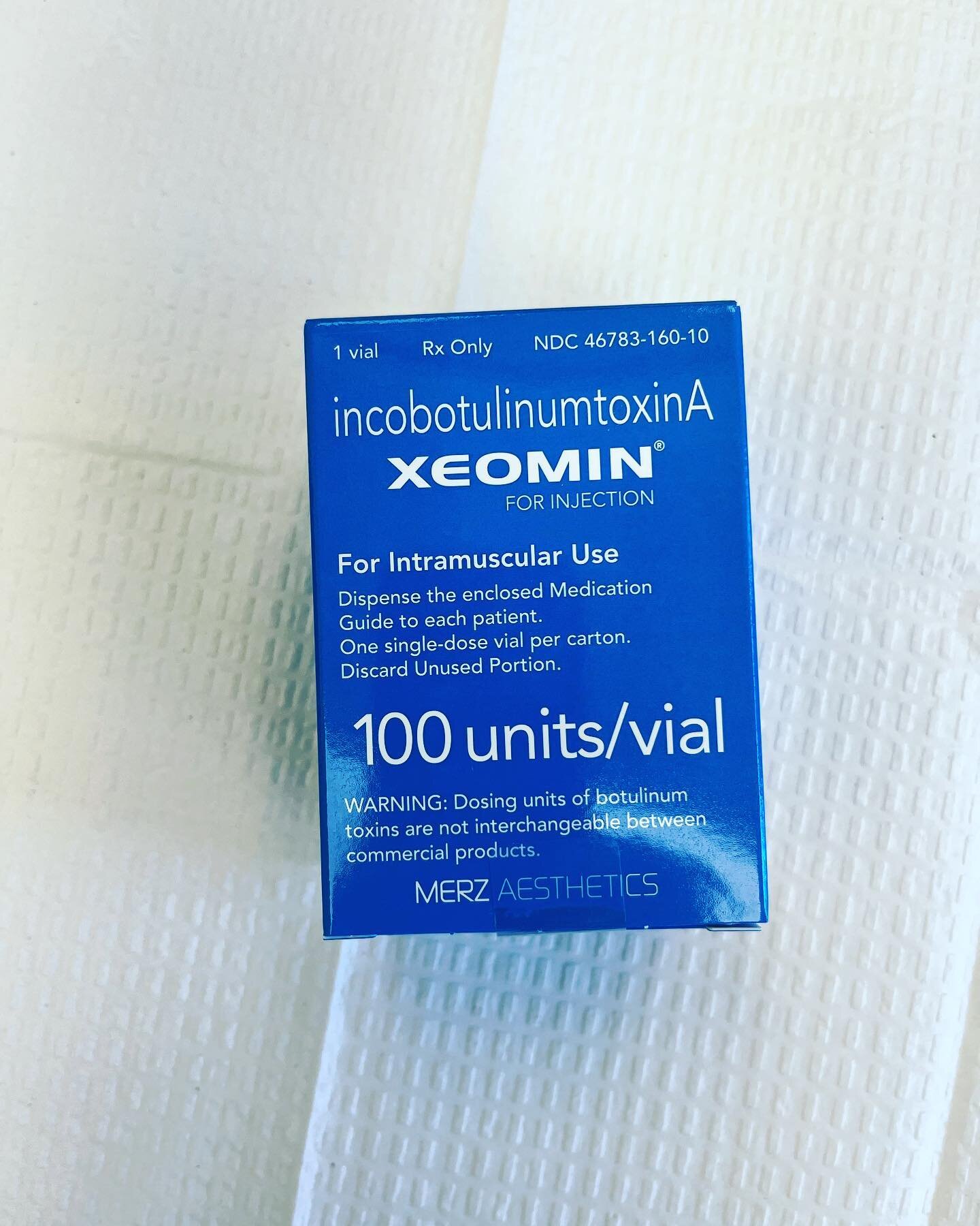 #treatmentthursday 

Xeomin~ The Naked Tox! 🥰💉

Have you heard of Xeomin? 
Xeomin is most commonly referred to as the &ldquo;Naked Tox&rdquo; 

This because Xeomin unlike Dysport or Botox, does not have an accompanying, inactive protein. 

Xeomin i