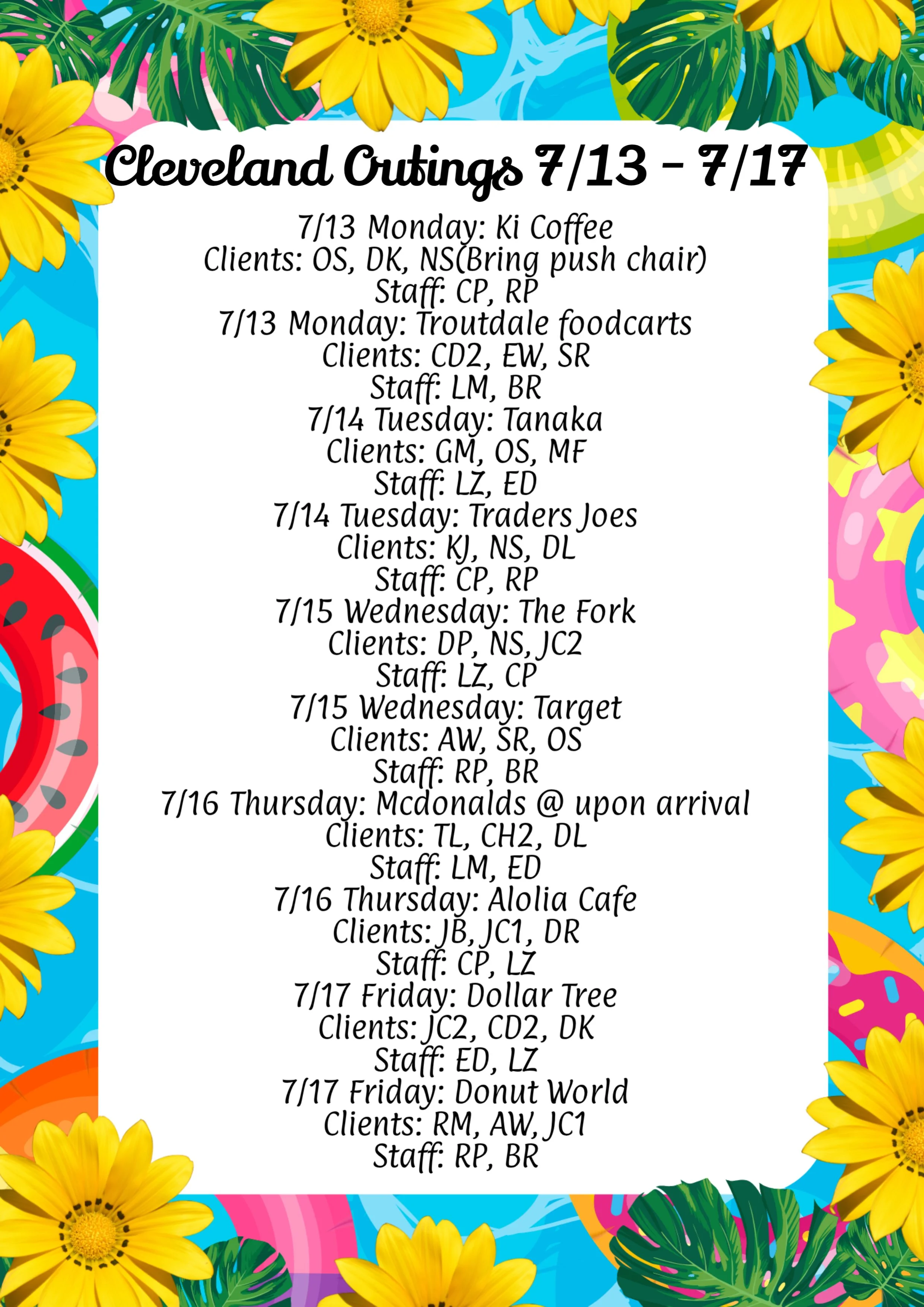White Floral Summer Calendar Of Events A4.jpg