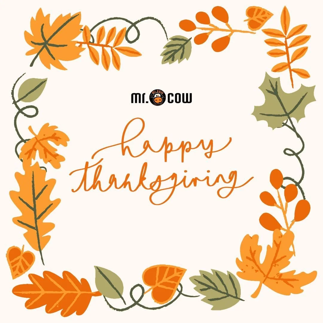 Happy Thanksgiving! 🦃🍂 We're so grateful for our amazing customers who make every day special. 

Wishing you a day full of love, laughter, and delicious moments❤️ 

Thank YOU for being part of our family!