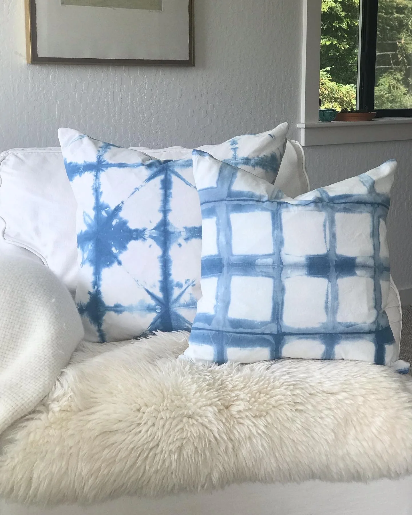 Shibori Pillow