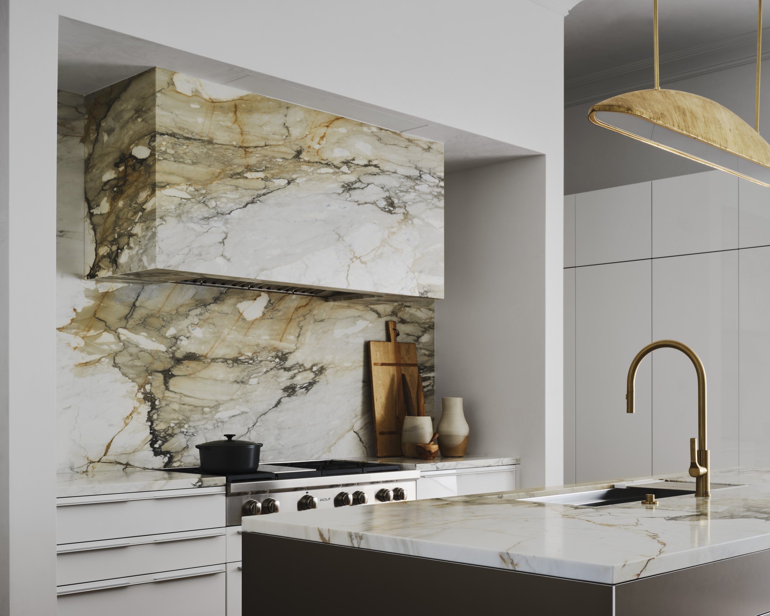 Contemporary Luxury Kitchen Remodel by Stockett Tile & Granite Company project photo 2