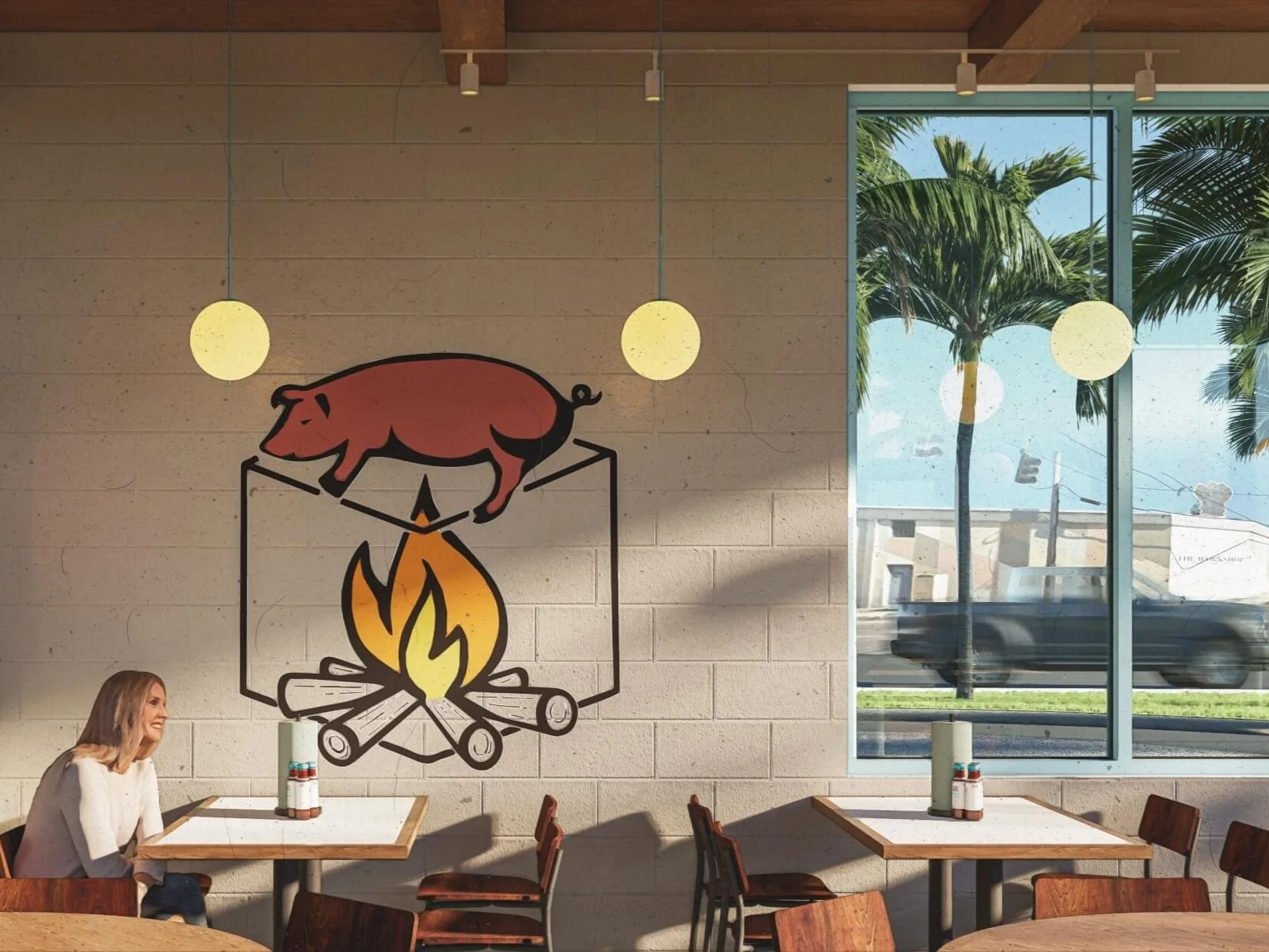Chambless King Architects – Rodney Scott's BBQ – Miami Florida