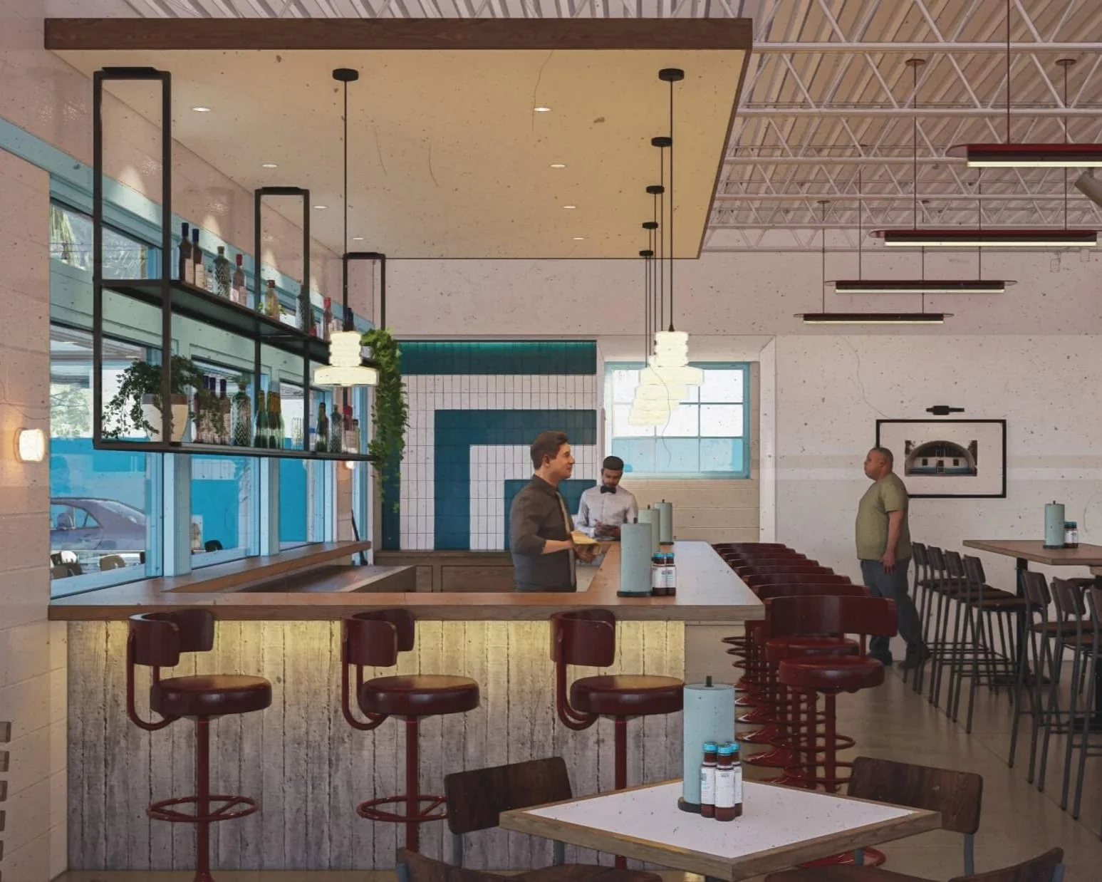 Chambless King Architects – Rodney Scott's BBQ – Miami Florida