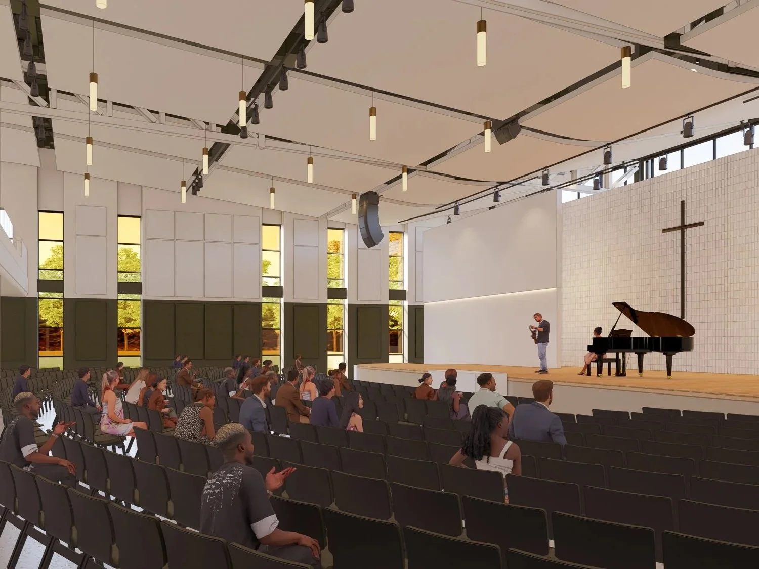 Chambless King Architects - Grace Auburn Church Renovation - Auburn, Alabama