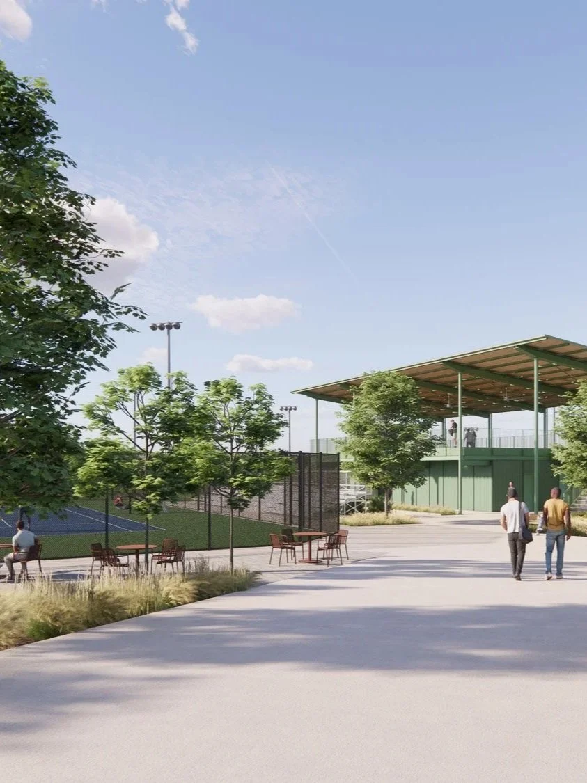Chambless King Architects - Gadsden Tennis Center - Gadsden, Alabama