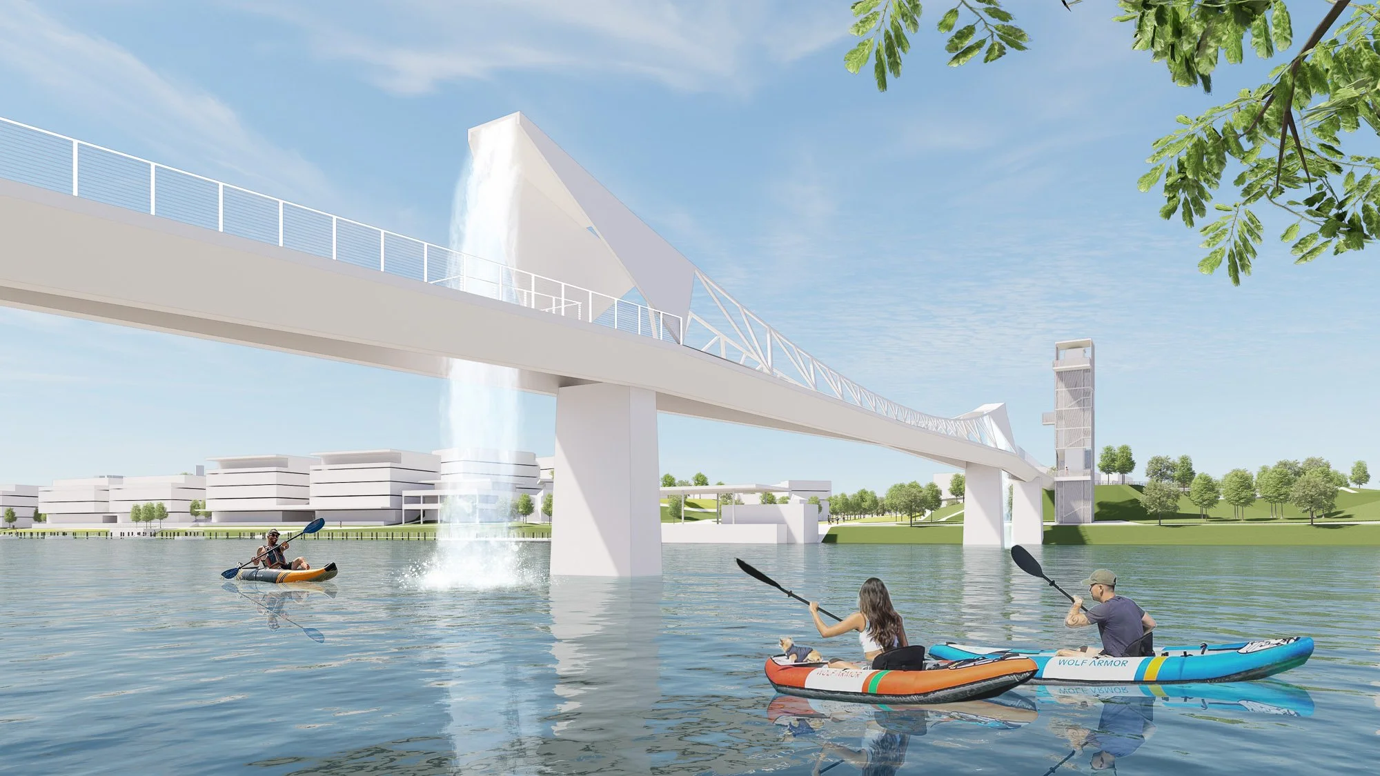 Chambless King Architects – Gadsden Riverfront Master Plan – Gadsden, Alabama