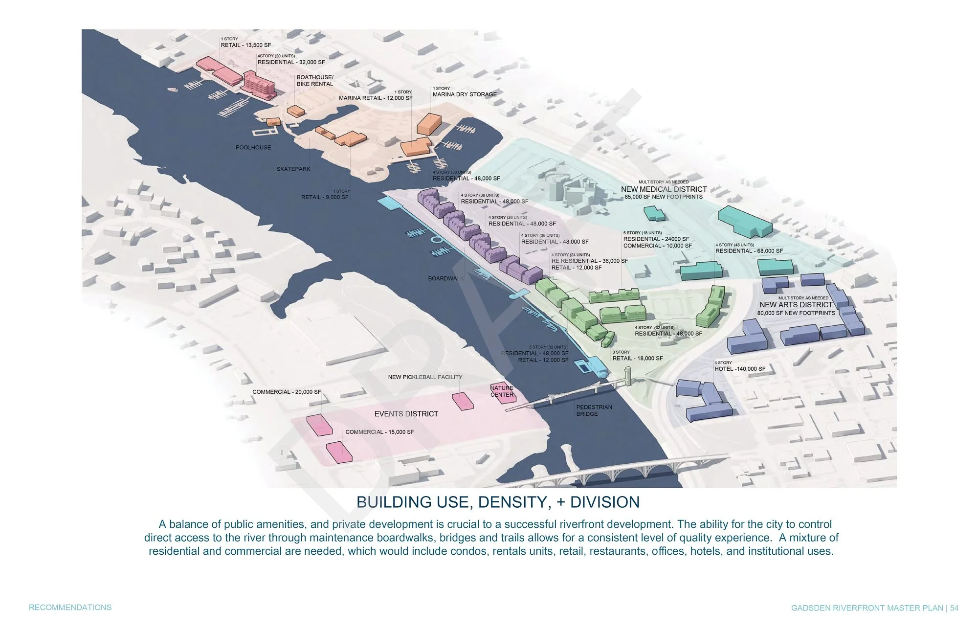 Chambless King Architects – Gadsden Riverfront Master Plan - Axon Drawing 08.jpg