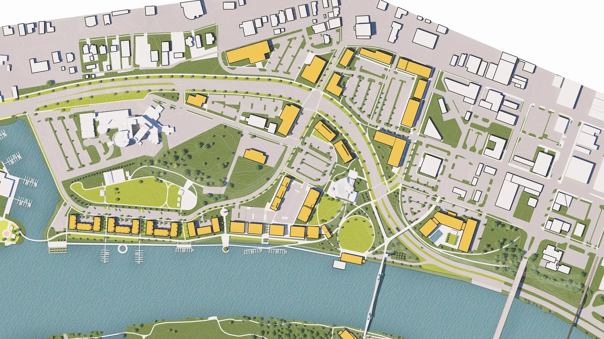 Chambless King Architects – Gadsden Riverfront Master Plan – Gadsden, Alabama