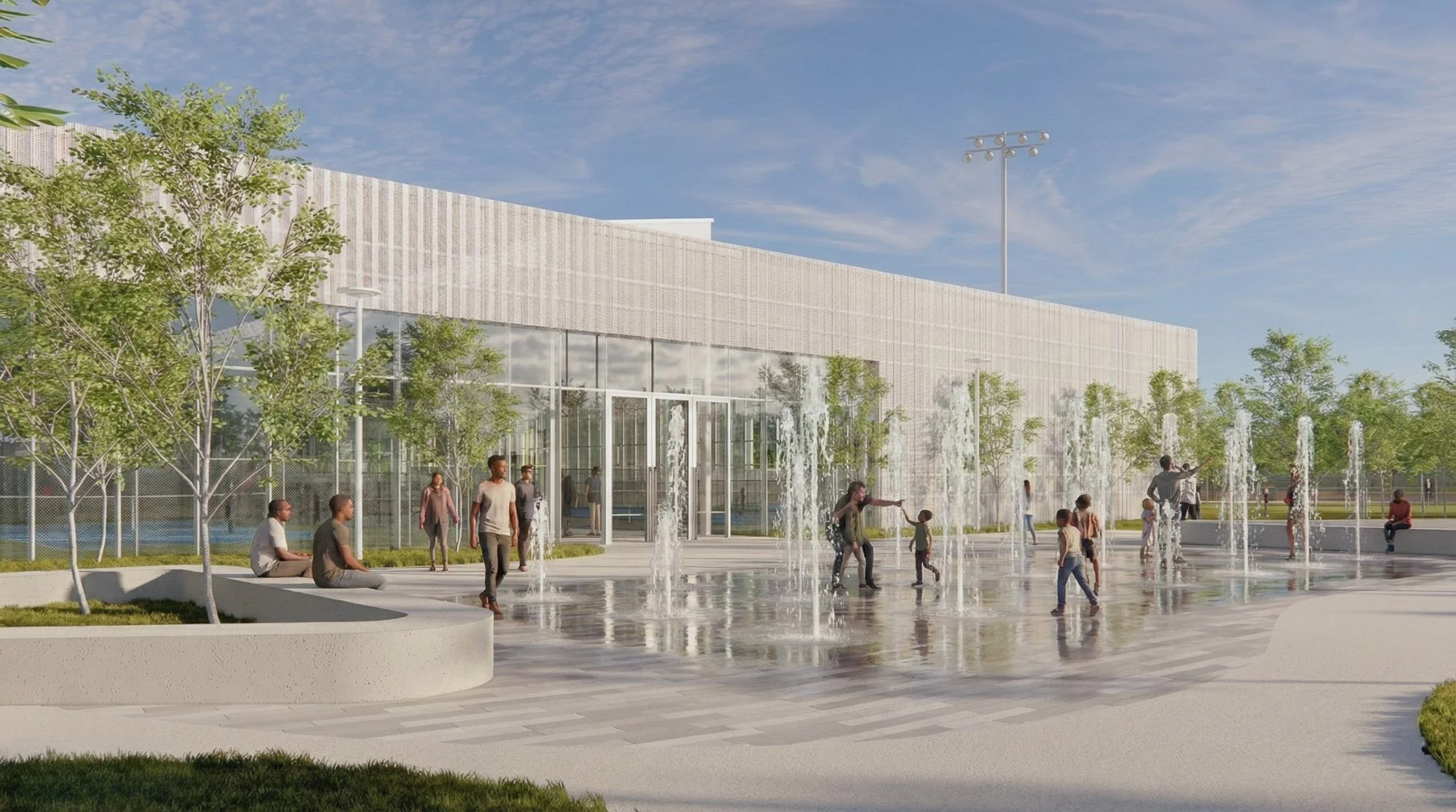 Chambless King Architects - Gadsden Athletic Center - Gadsden, Alabama