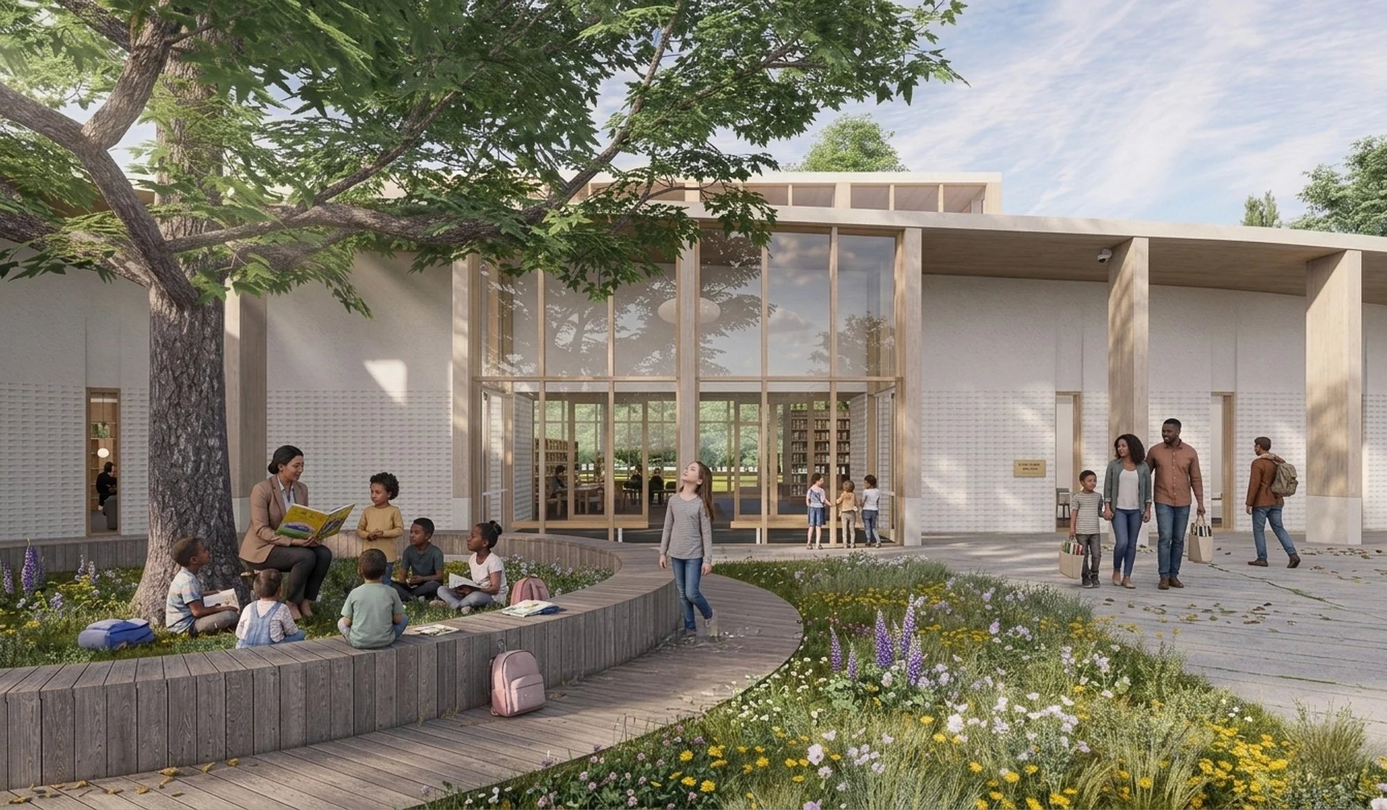 Chambless King Architects - Albertville Public Library - Albertville, Alabama
