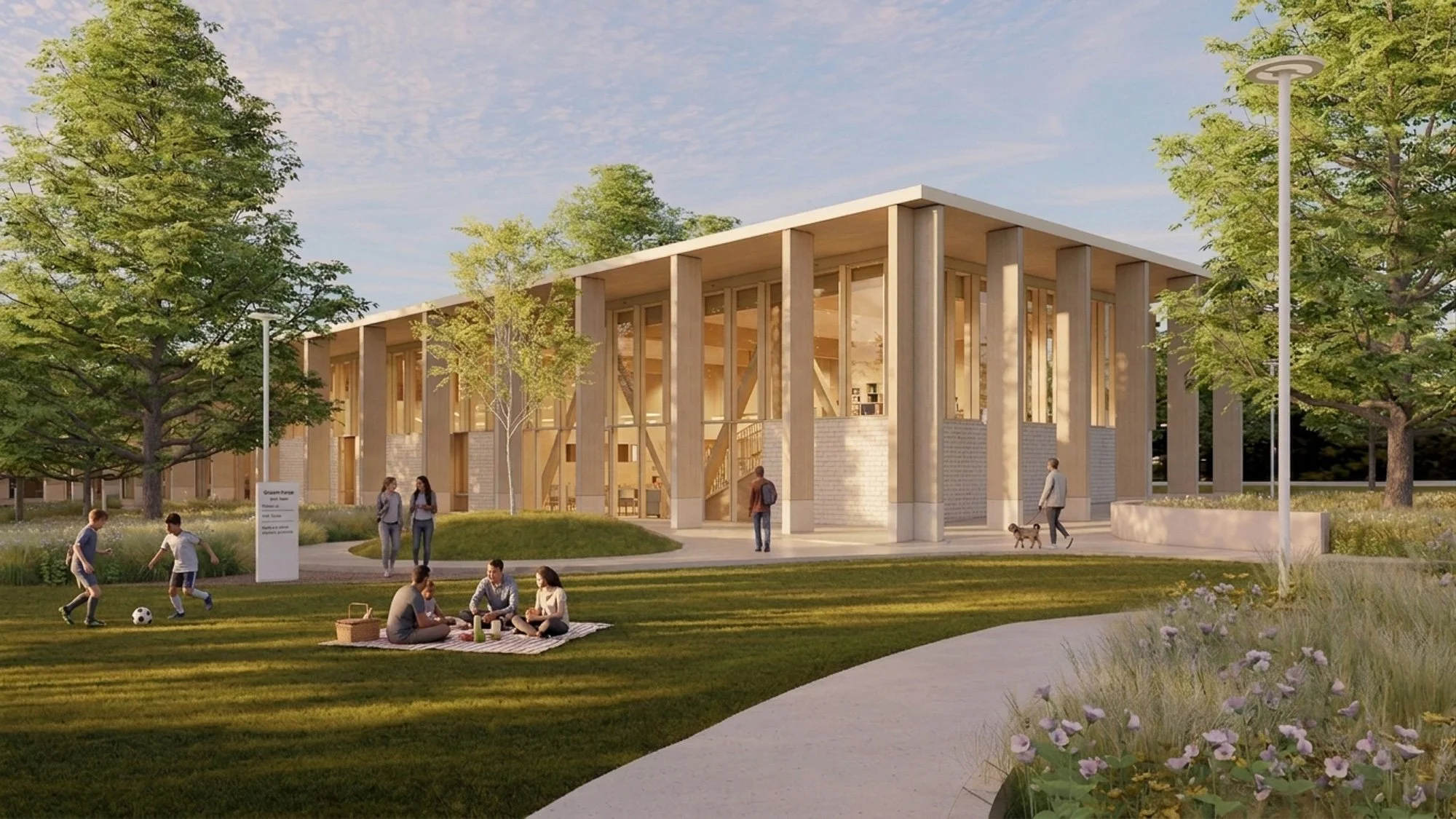 Chambless King Architects - Albertville Public Library - Albertville, Alabama