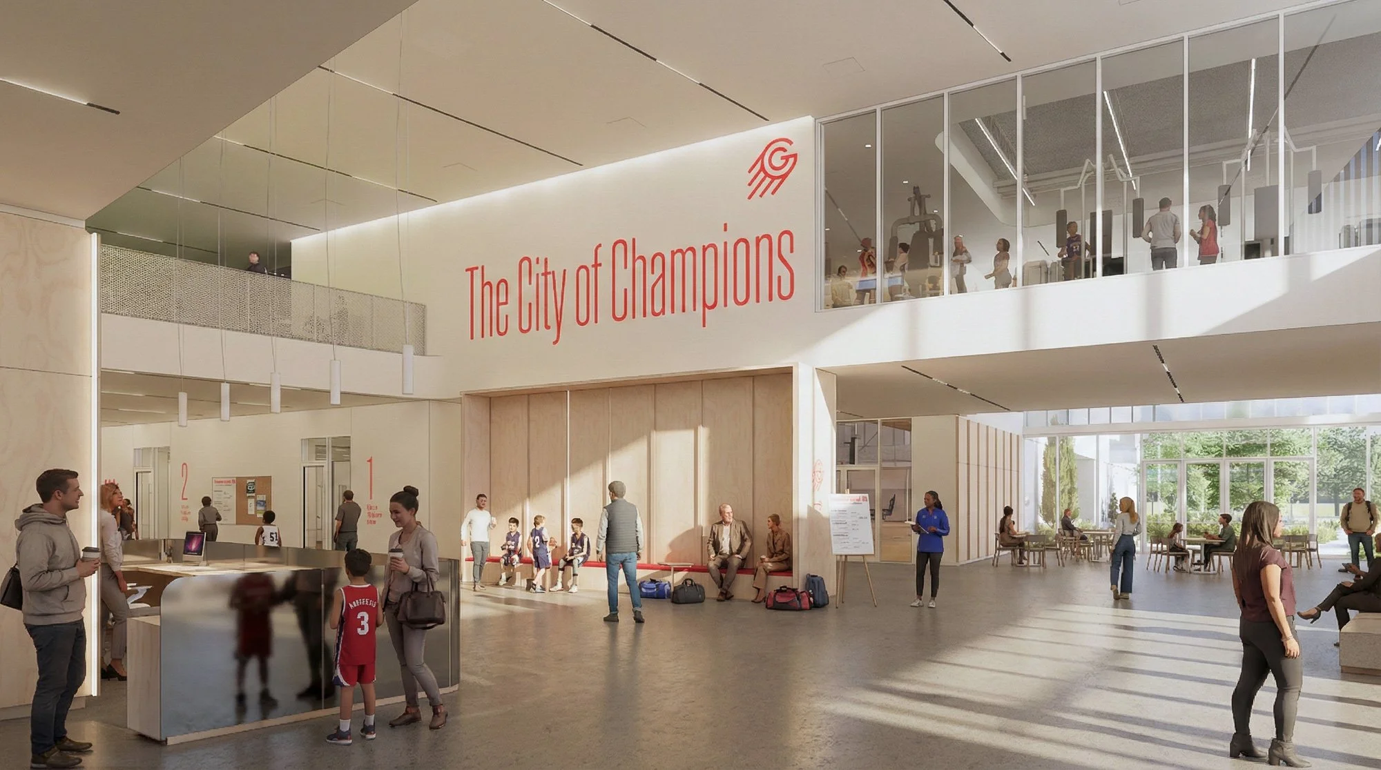 Chambless King Architects - Gadsden Athletic Center - Gadsden, Alabama