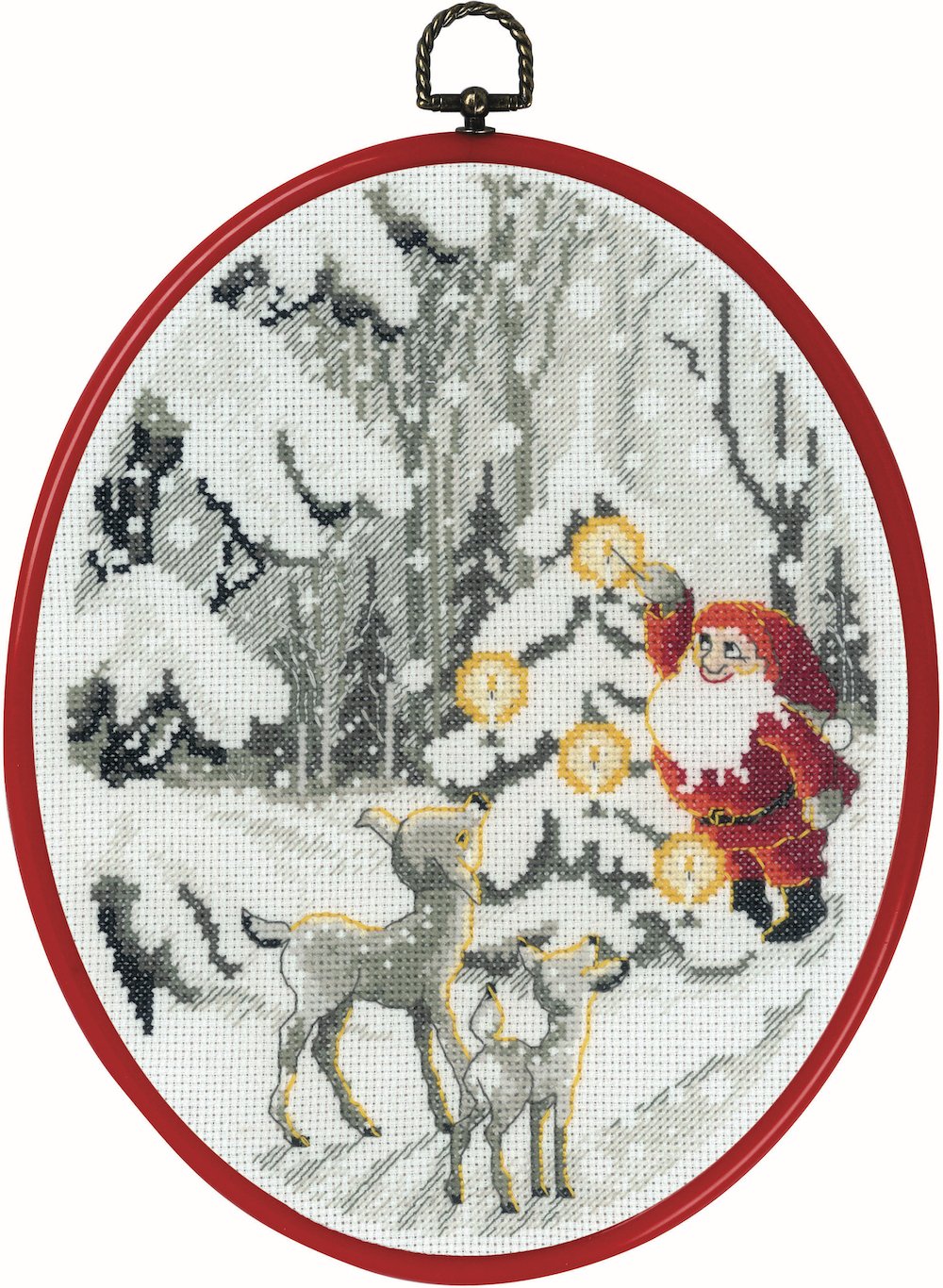 Permin At the Sea Hoop Set Counted Cross-Stitch