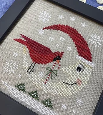 Christmas Moon Pattern by Stitches by Ethel
