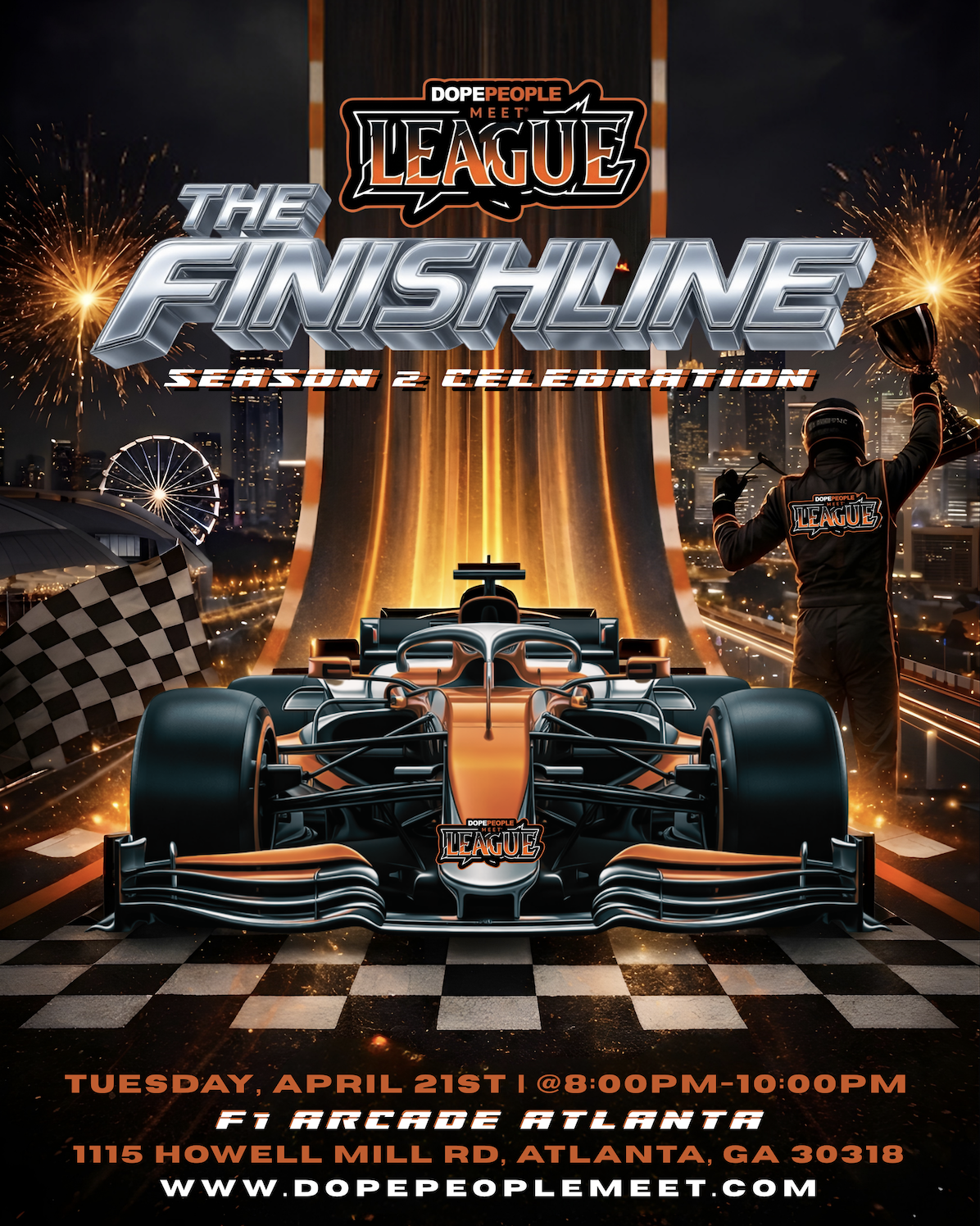 DPM® LEAGUE PRESENTS: THE FINISH LINE | SEASON II CHAMPIONSHIP CELEBRATION