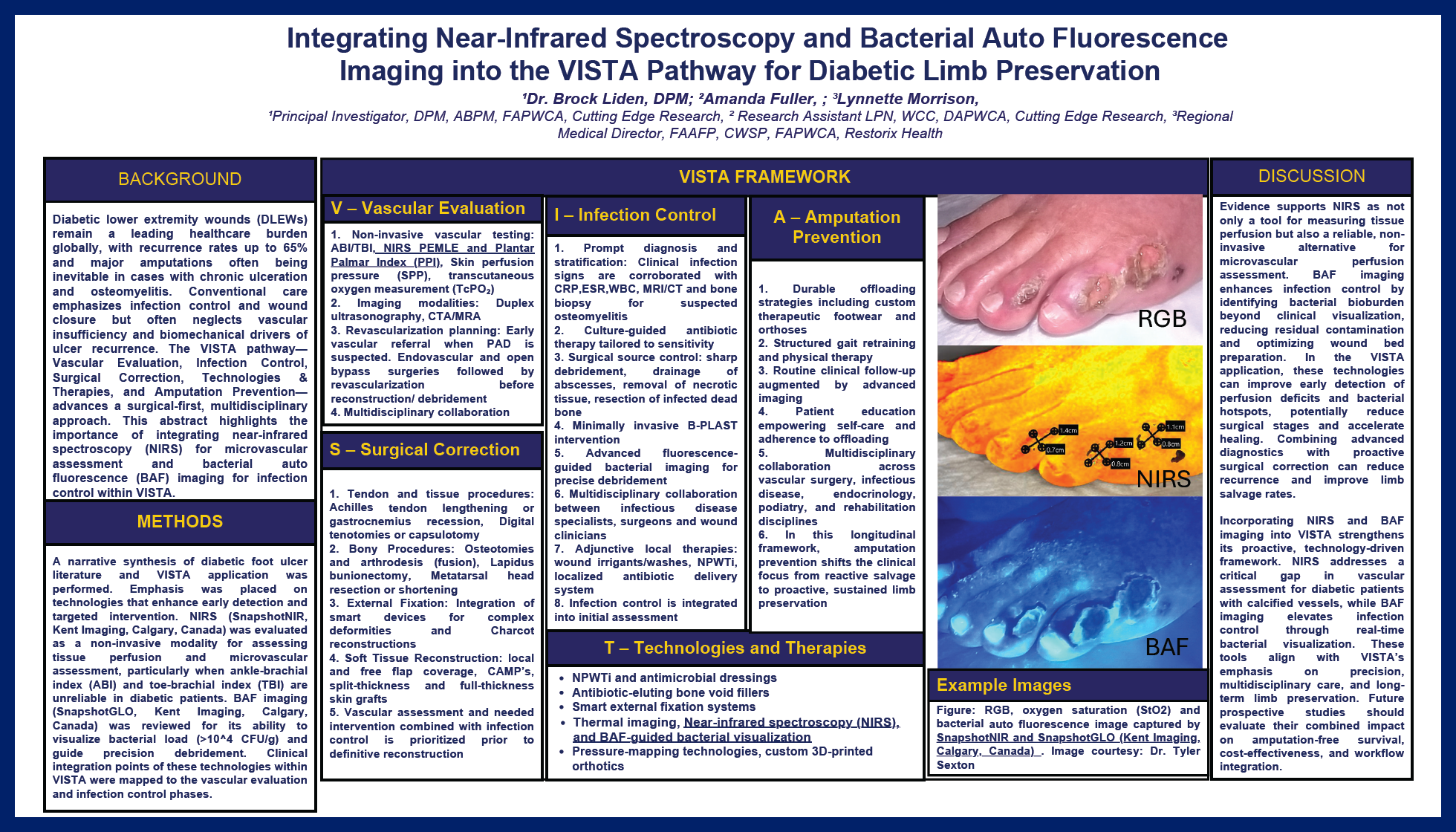liden NIRS diabetic limb preservation poster SAWC 2026.png