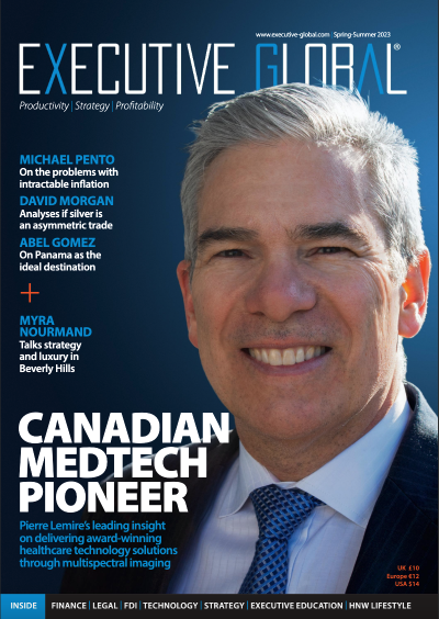Kent Imaging's CEO, Pierre Lemire, Featured on Cover of Executive Global Magazine