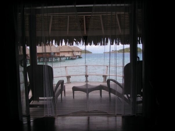 Waking up in Bora Bora