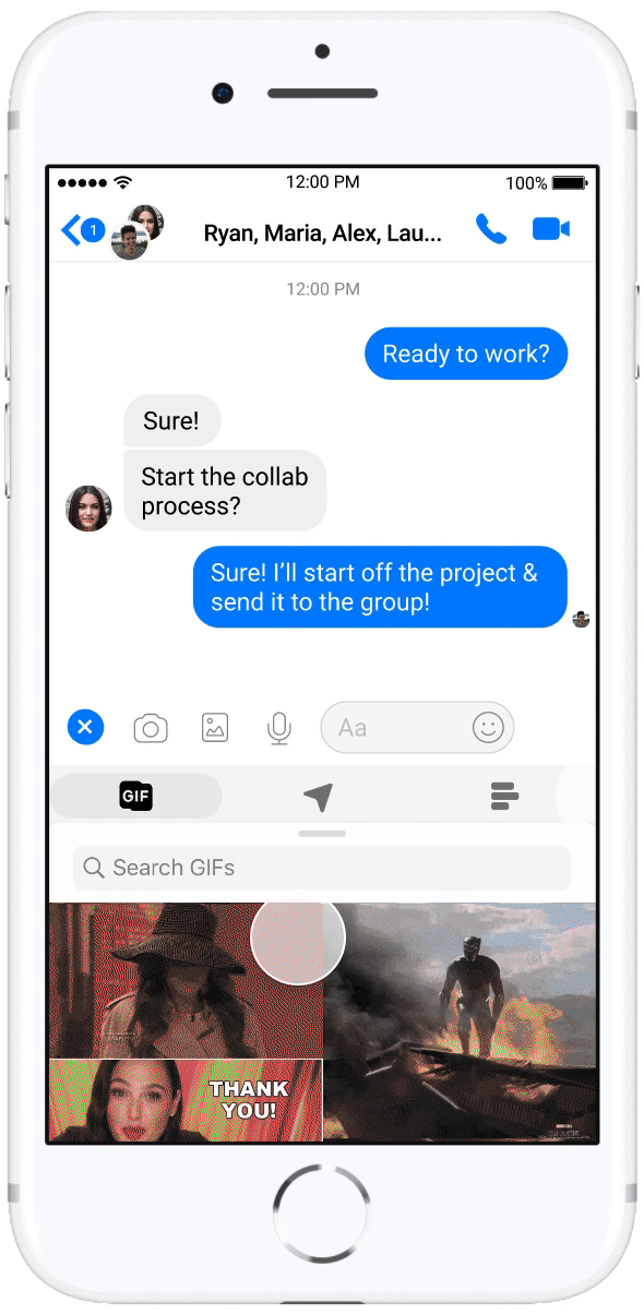 using gifs on facebook messenger using gifs on facebook messenger