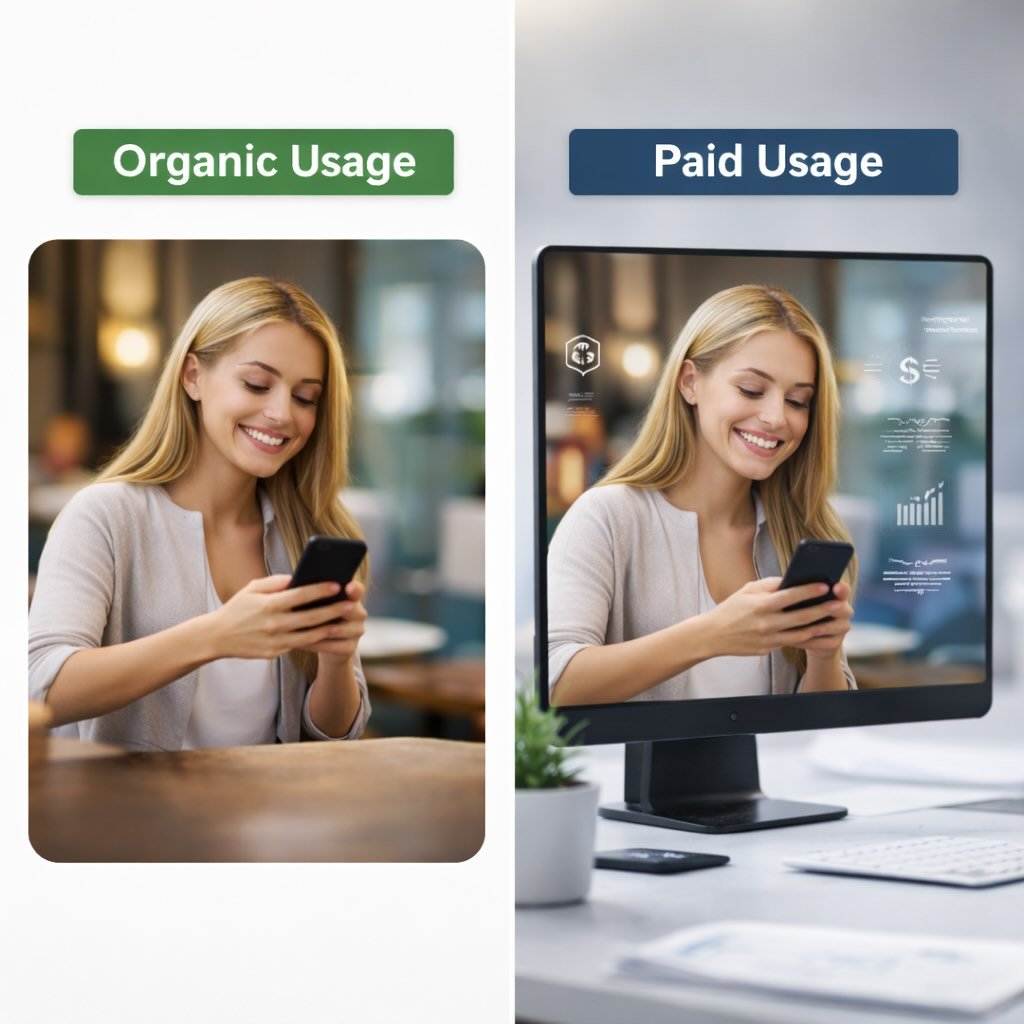 Organic vs Paid Usage: The Clause That Quietly Changes the Cost of a Campaign.