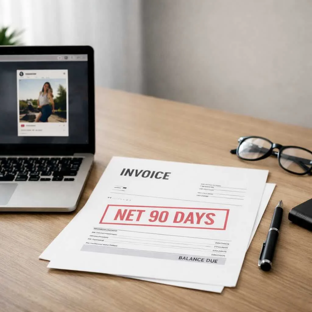 The 90-Day Payment Problem in Influencer Marketing.