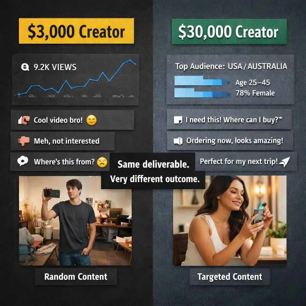 The $3,000 vs. $30,000 Creator: What You’re Actually Paying For.