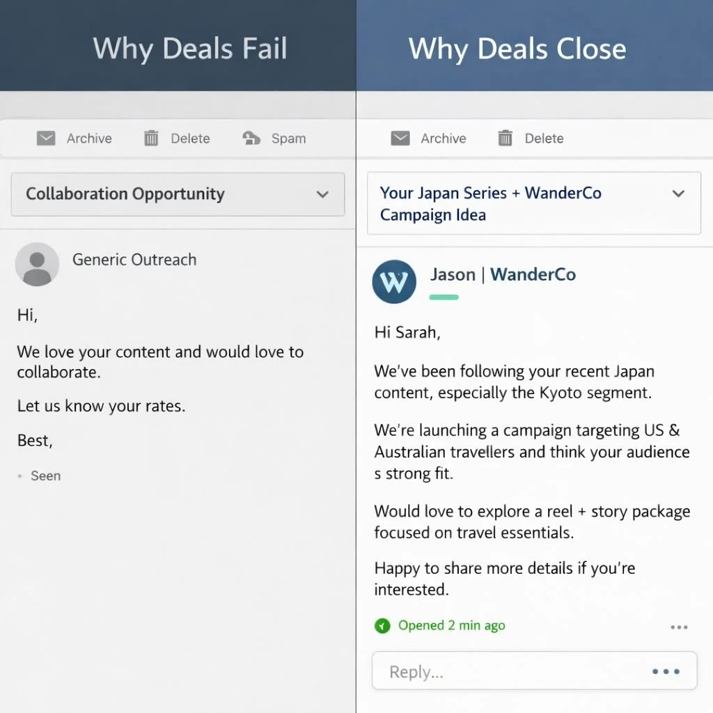 Why Most Influencer Deals Die Before They Even Start.