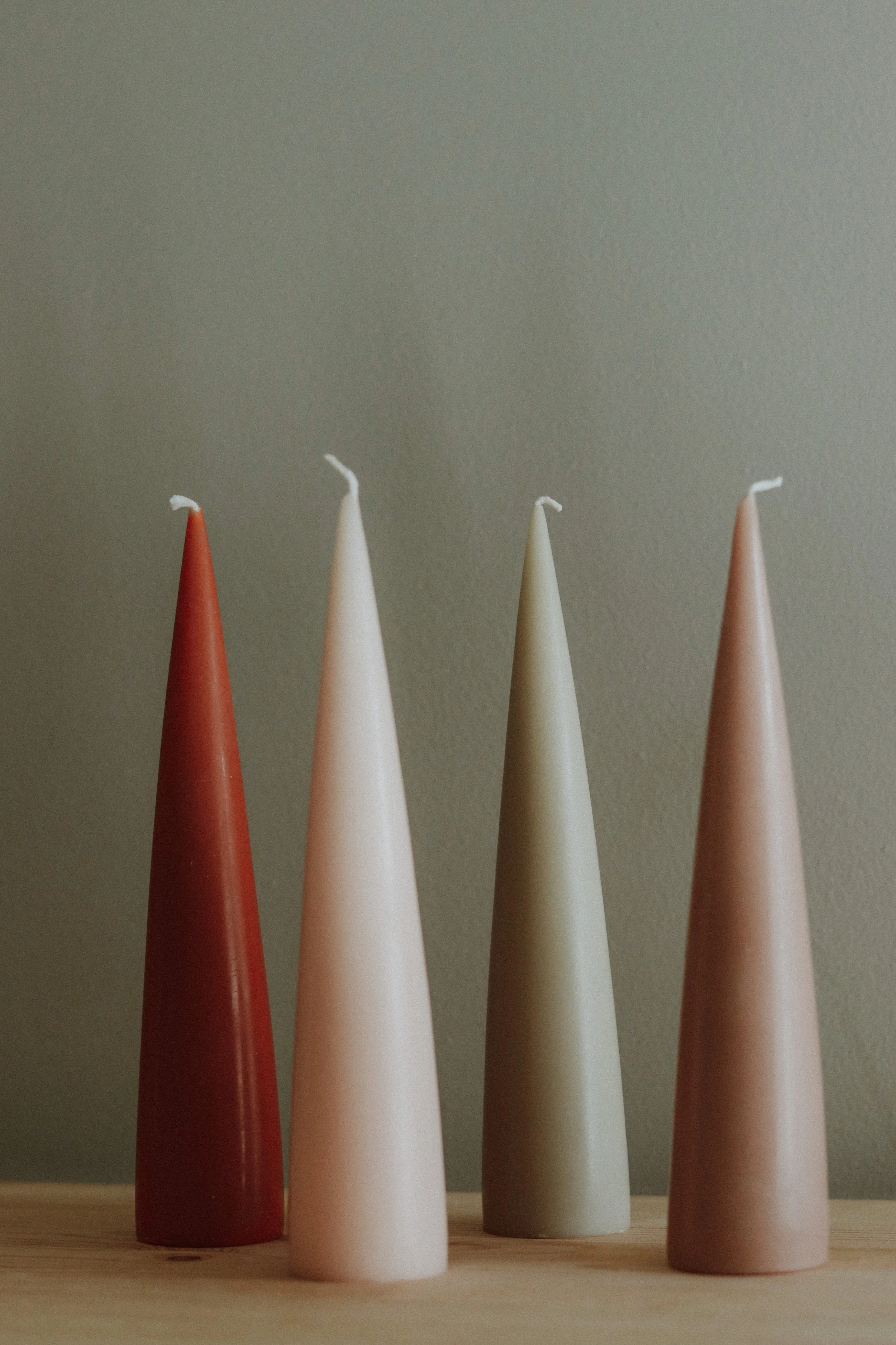 Unscented Eco Cone Candles