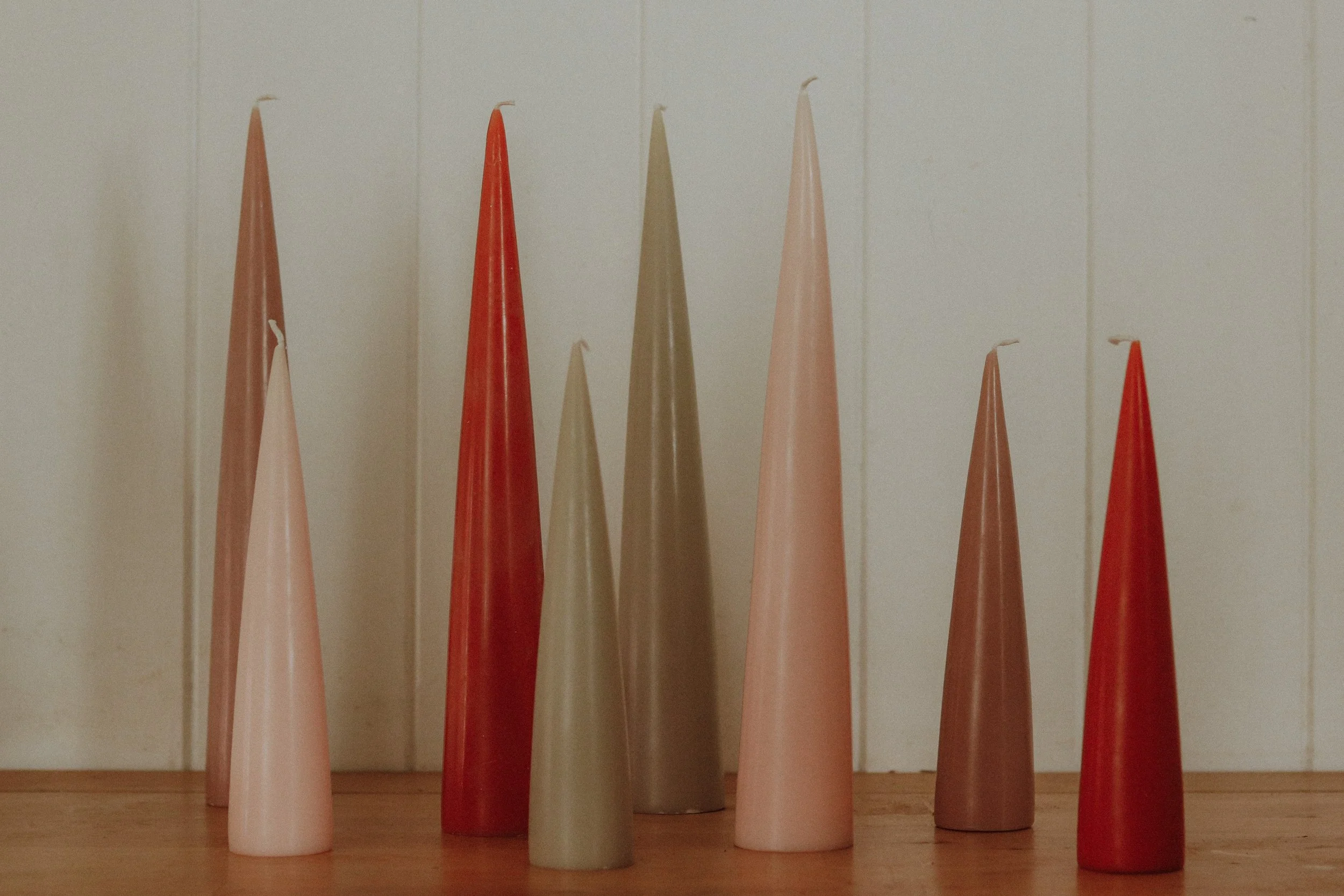 Unscented Eco Cone Candles
